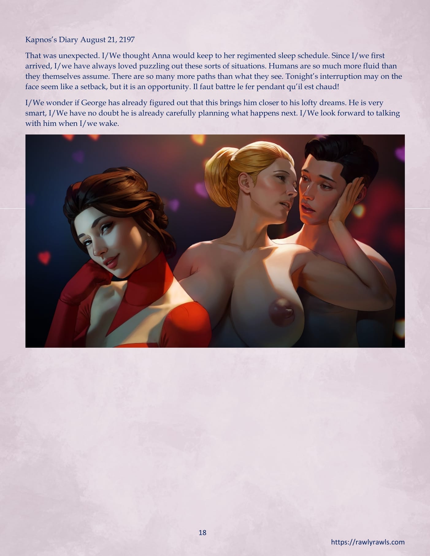 La Belle Ile en Mere [Sezlov , RawlyRawls] Chapter 7 - Page 18
