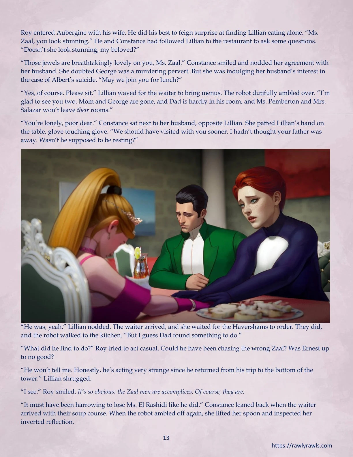 La Belle Ile en Mere [Sezlov , RawlyRawls] Chapter 8 - Page 13