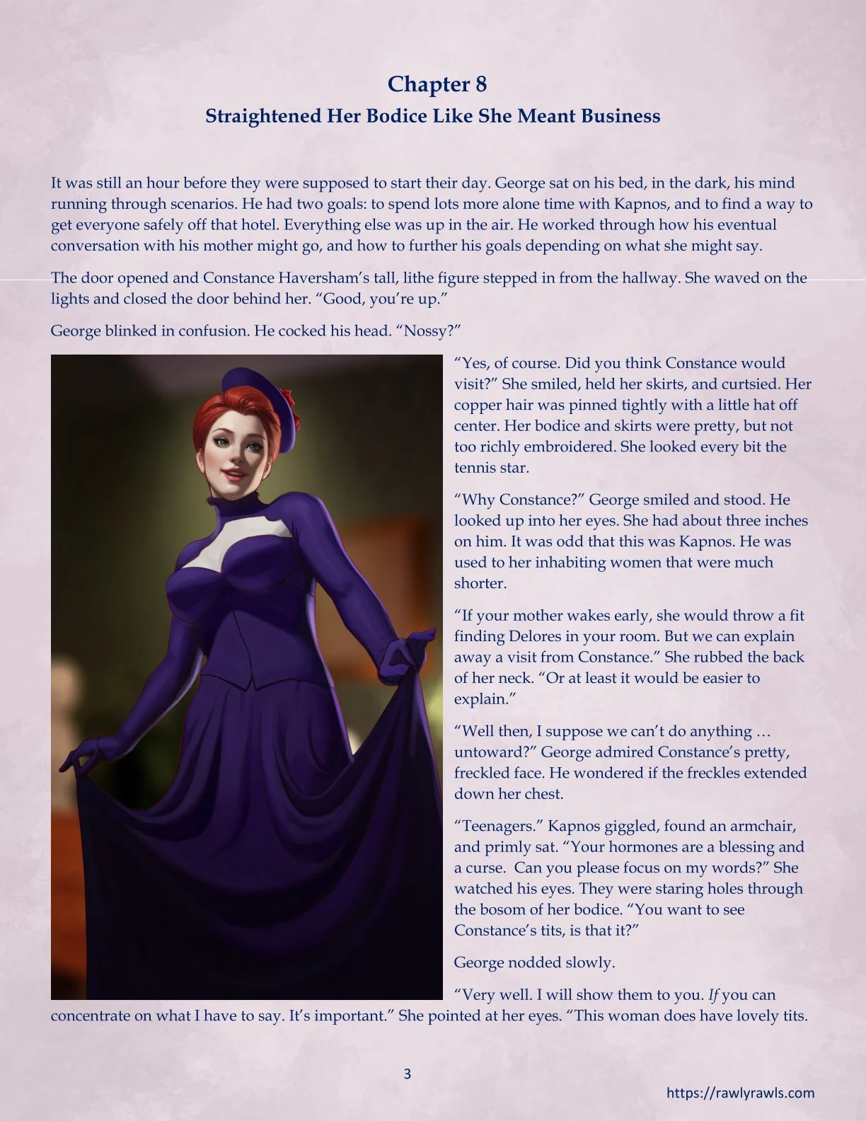 La Belle Ile en Mere [Sezlov , RawlyRawls] Chapter 8 - Page 3