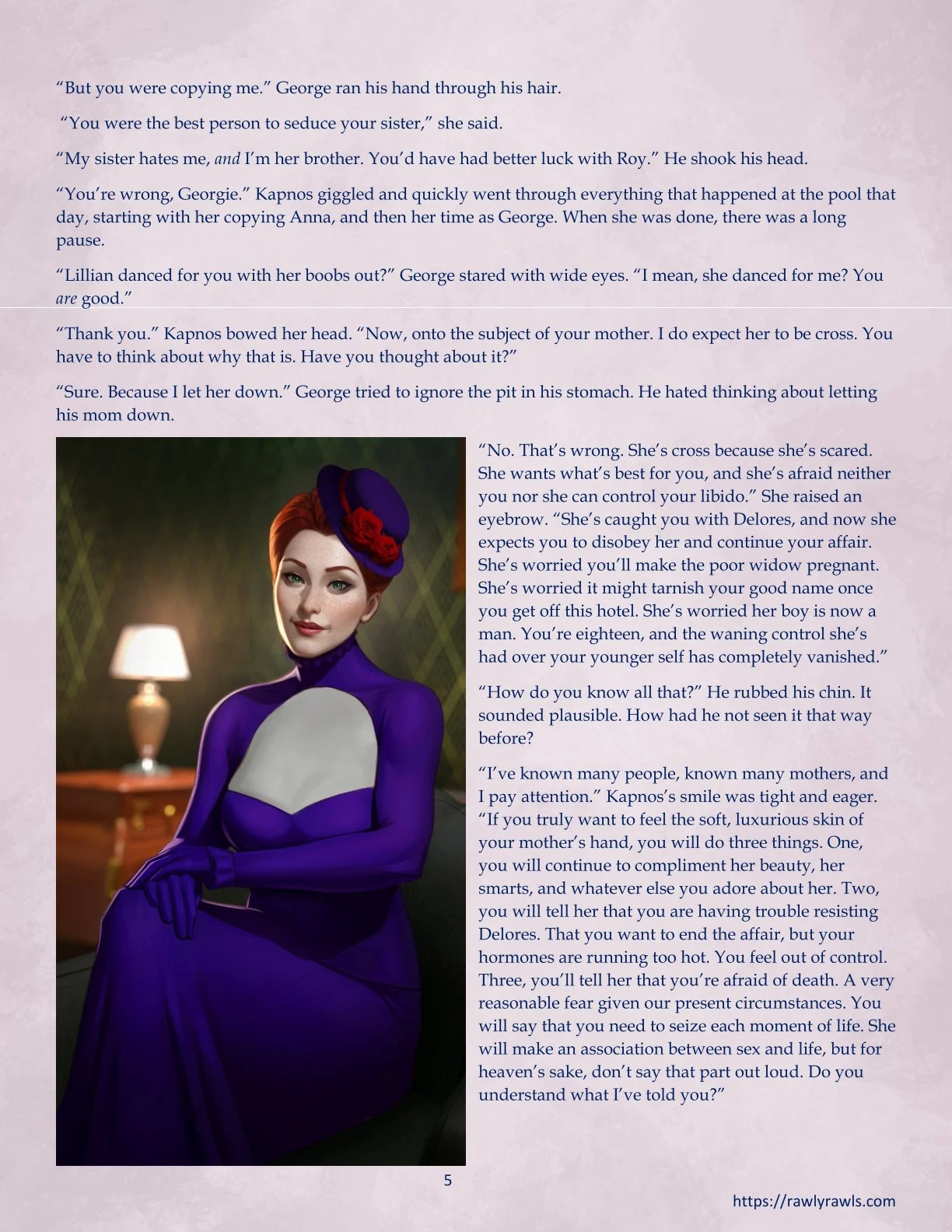 La Belle Ile en Mere [Sezlov , RawlyRawls] Chapter 8 - Page 5