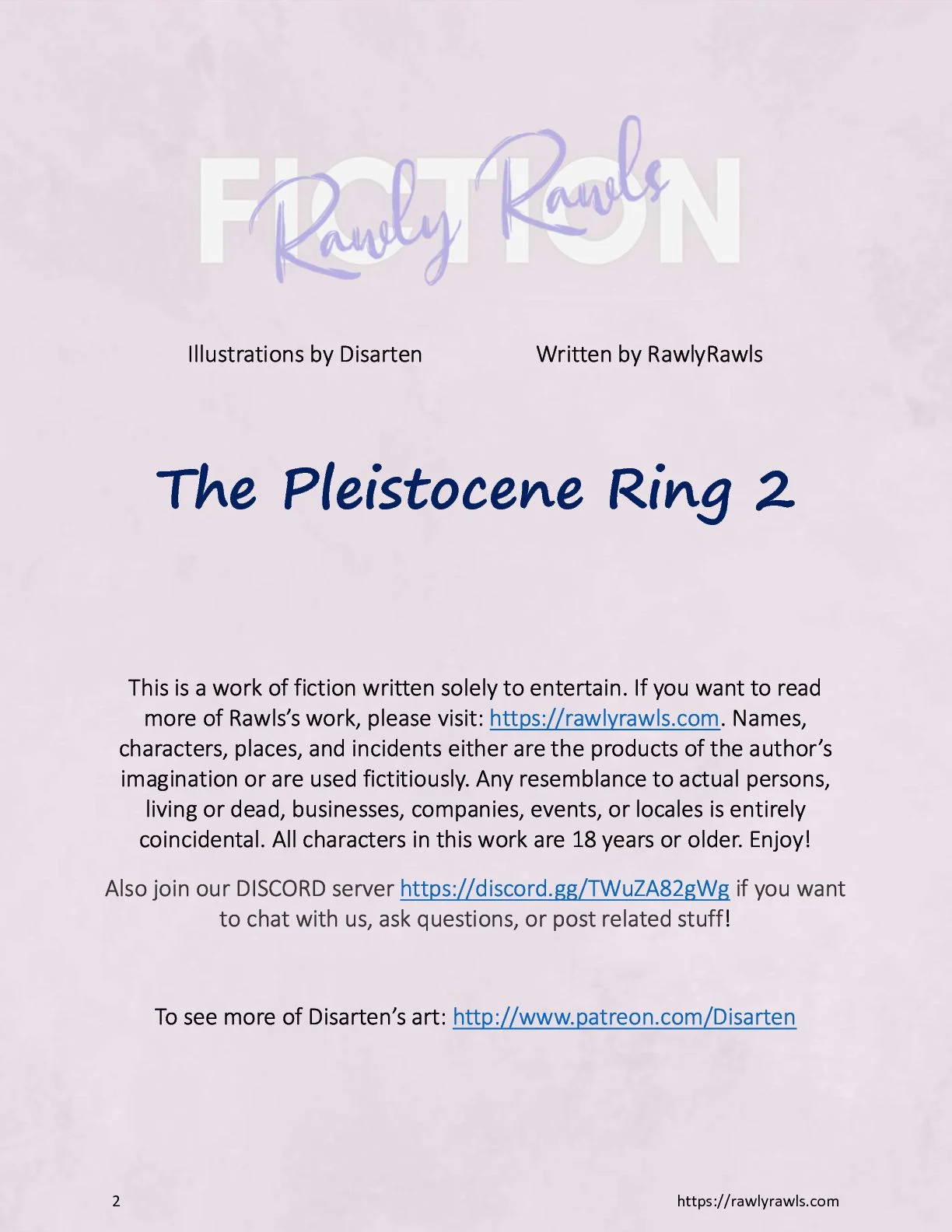 The Pleistocene Ring [Disarten] Chapter 2 - Page 2