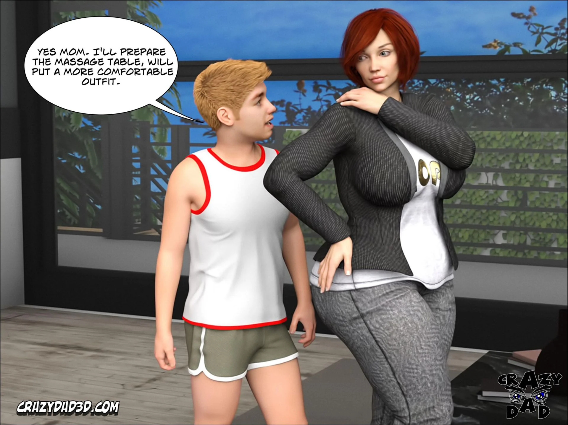 Foster Mother [CrazyDad3D] Chapter 12 - Page 10