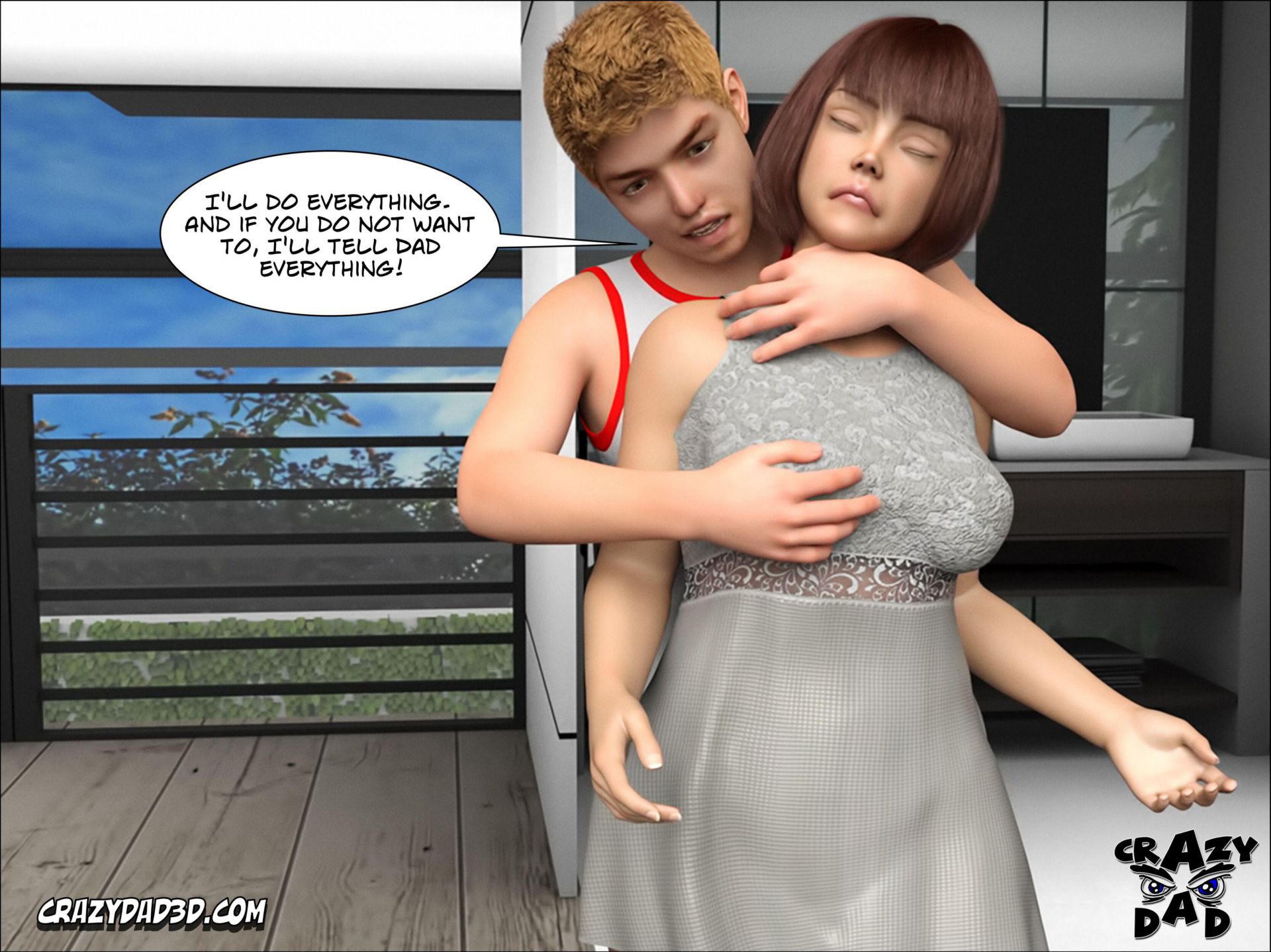 Foster Mother [CrazyDad3D] Chapter 12 - Page 48