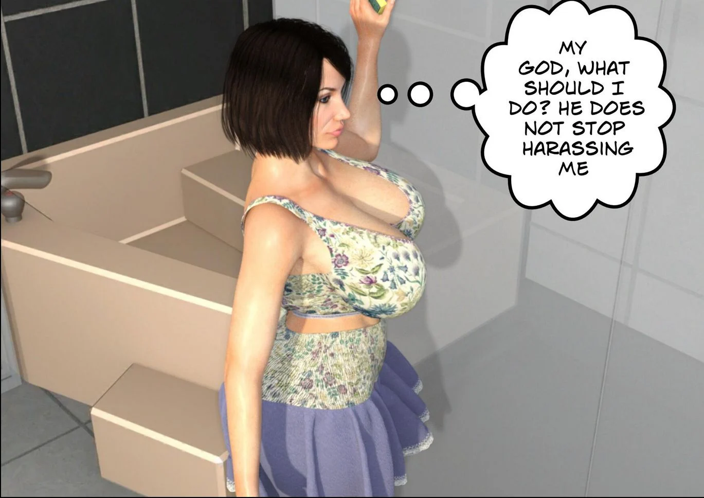 Foster Mother [CrazyDad3D] Chapter 2 - Page 21