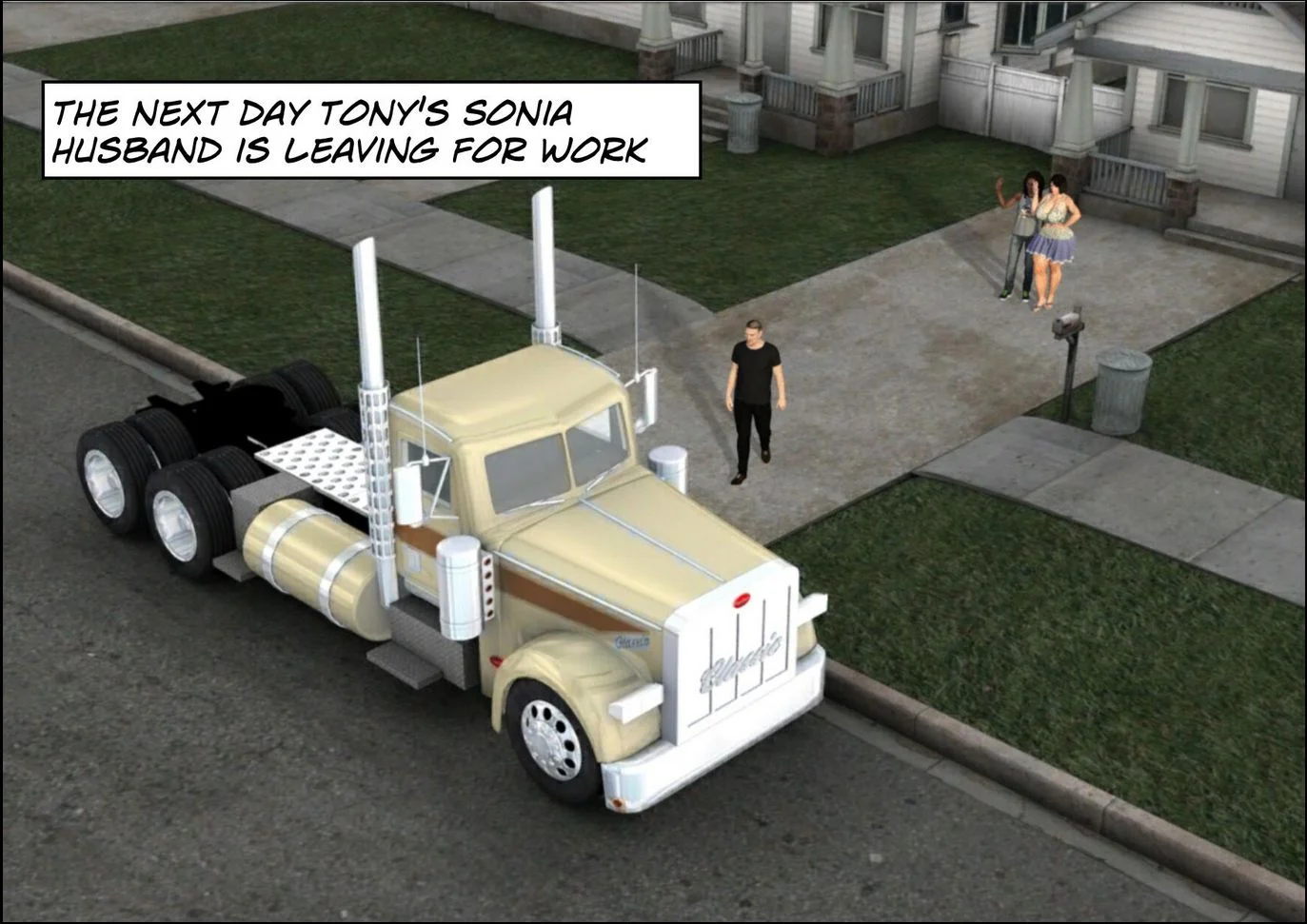 Foster Mother [CrazyDad3D] Chapter 2 - Page 3