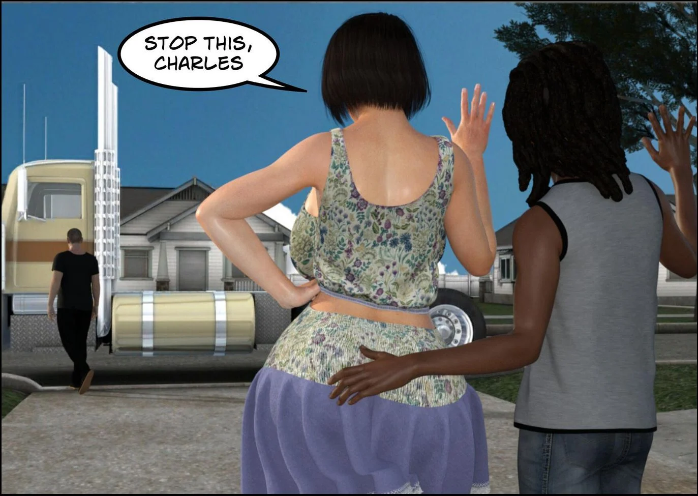 Foster Mother [CrazyDad3D] Chapter 2 - Page 5