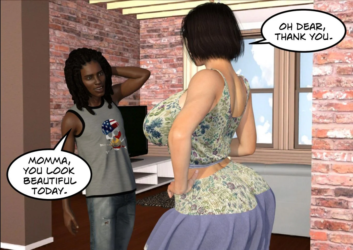 Foster Mother [CrazyDad3D] Chapter 2 - Page 9