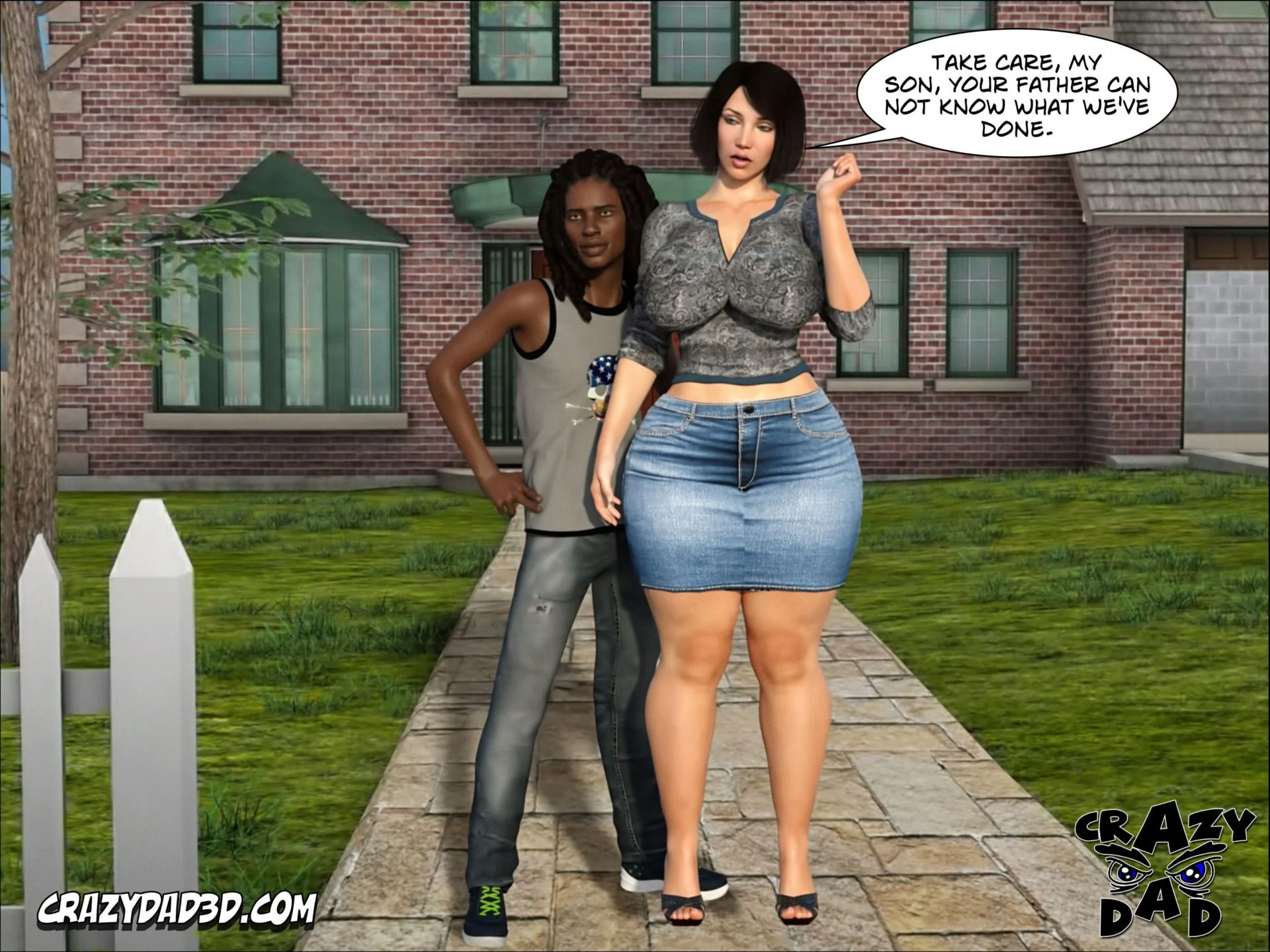 Foster Mother [CrazyDad3D] Chapter 4 - Page 3