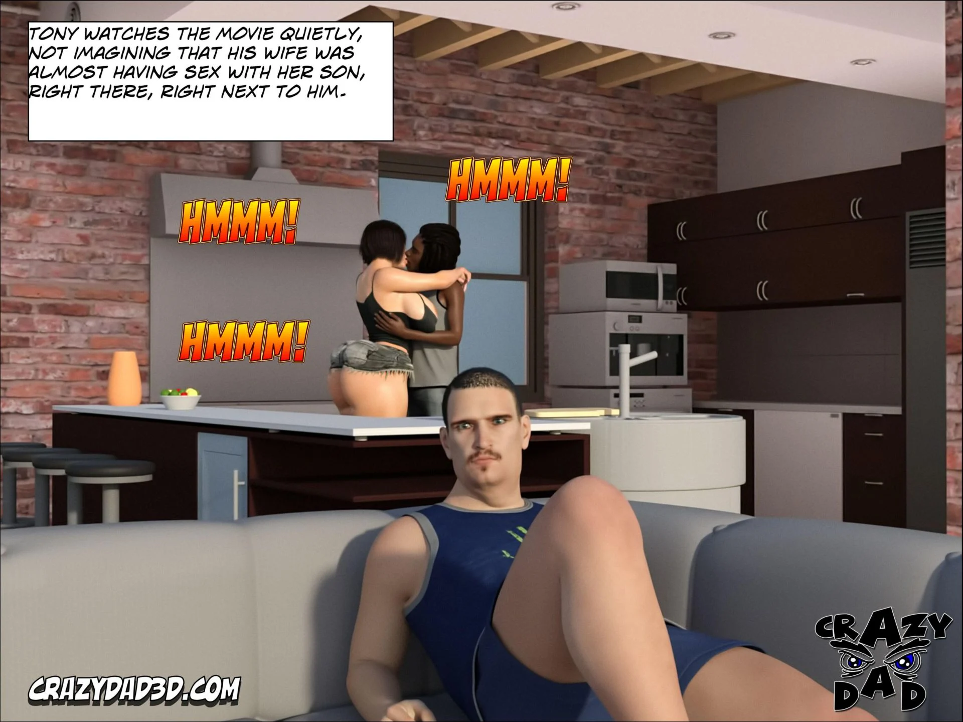 Foster Mother [CrazyDad3D] Chapter 4 - Page 34