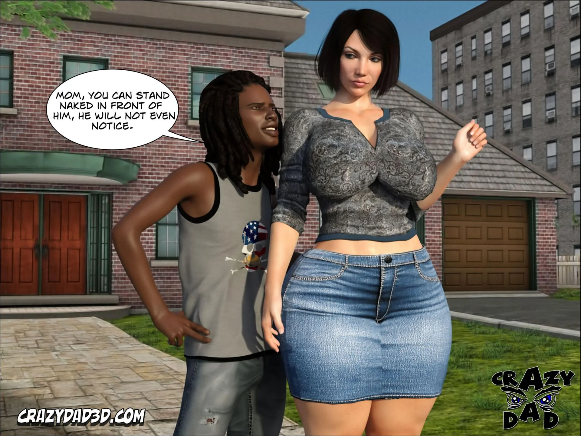 Foster Mother [CrazyDad3D] Chapter 4 - Page 4