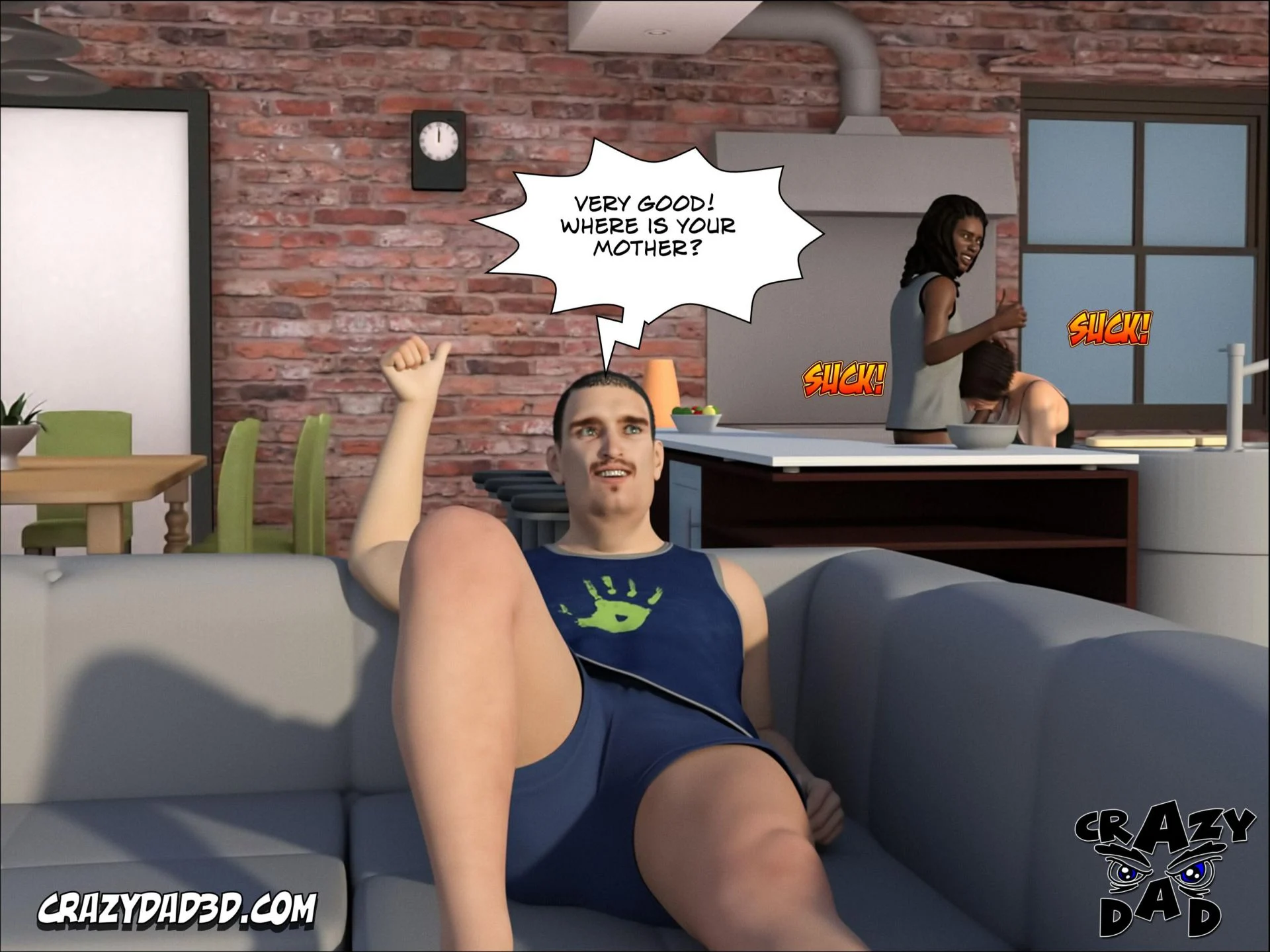 Foster Mother [CrazyDad3D] Chapter 4 - Page 40