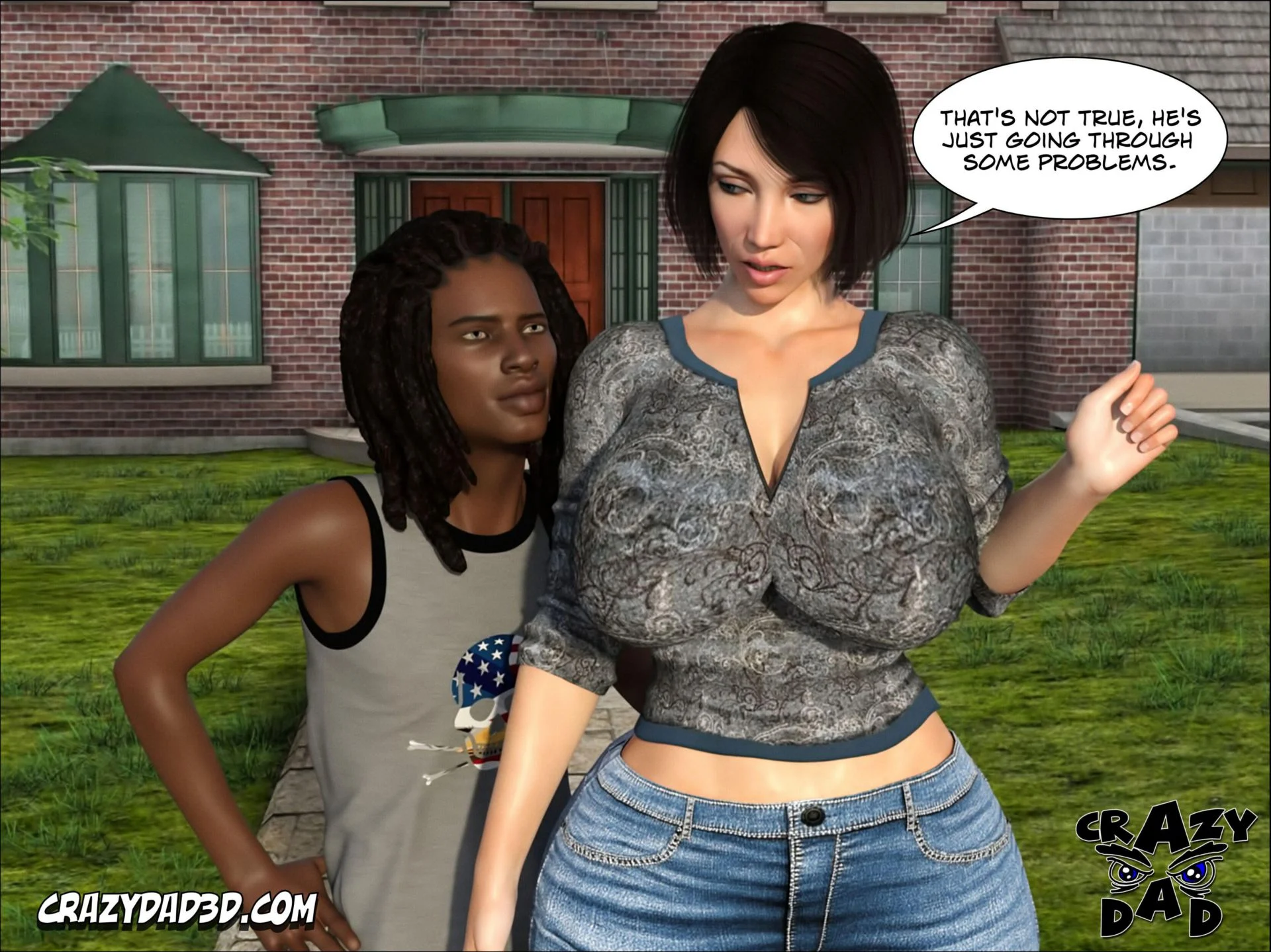 Foster Mother [CrazyDad3D] Chapter 4 - Page 5