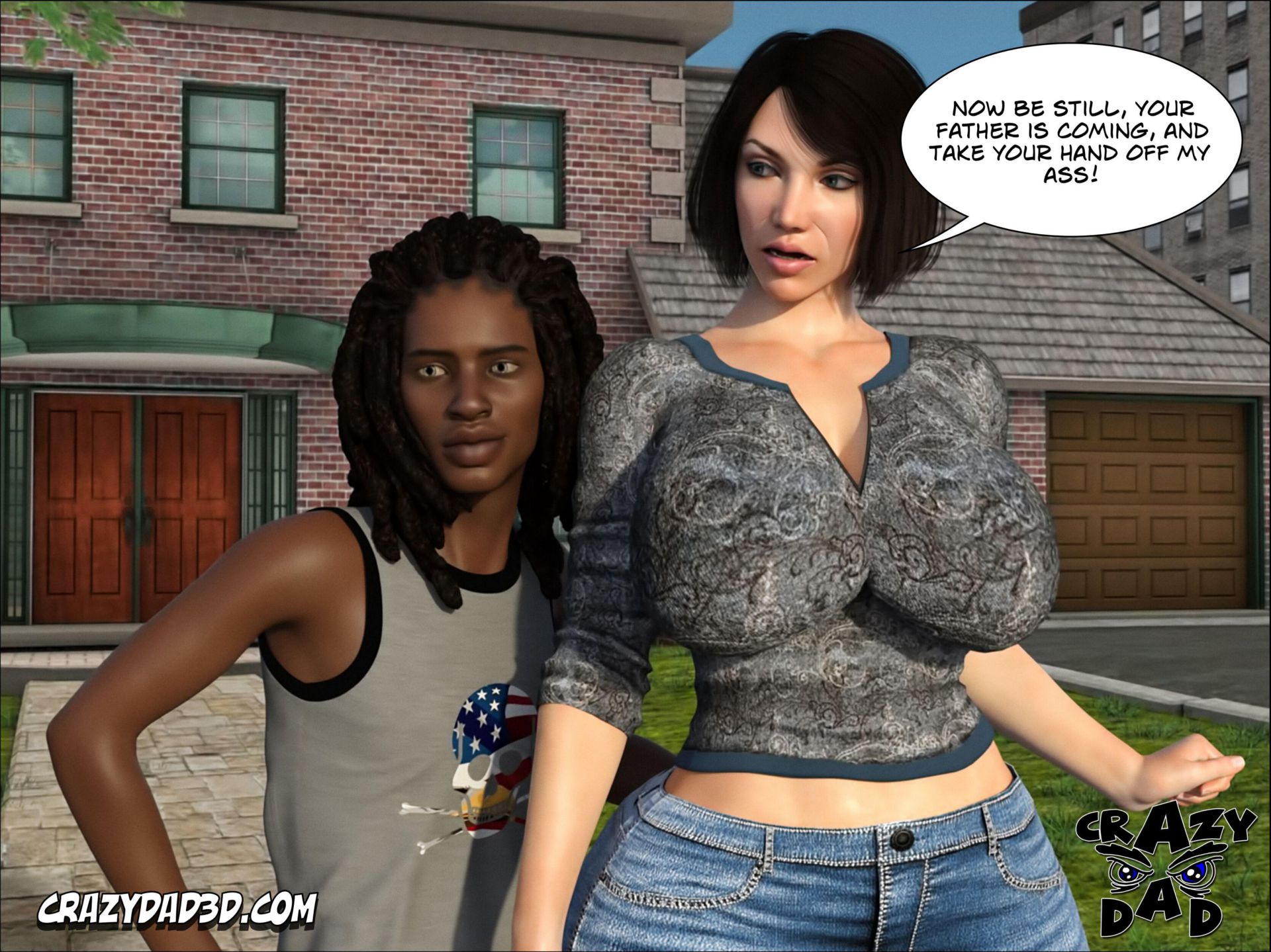 Foster Mother [CrazyDad3D] Chapter 4 - Page 8