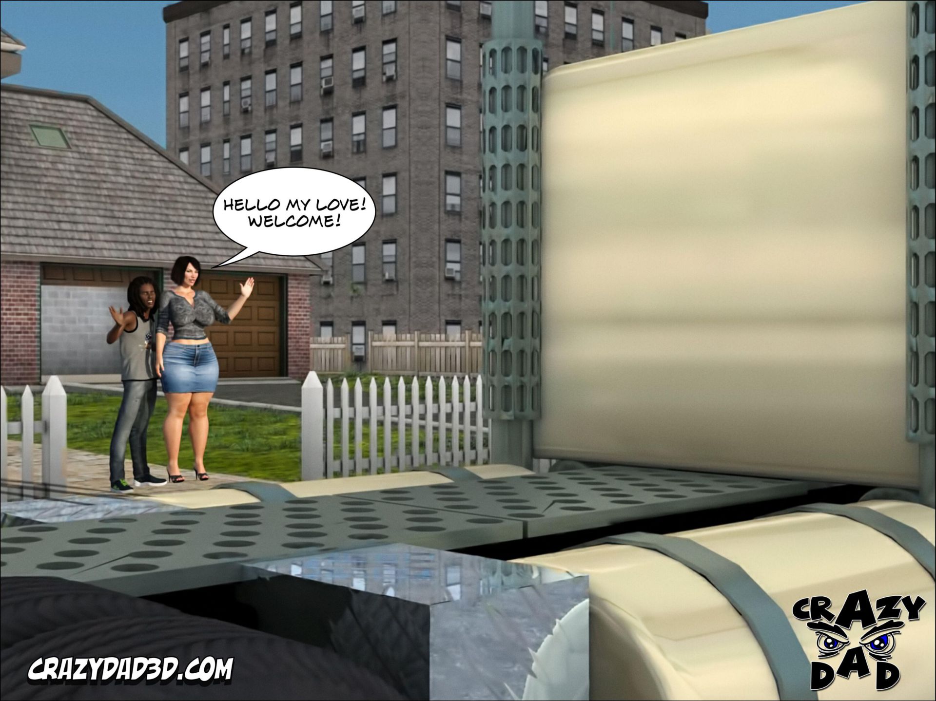 Foster Mother [CrazyDad3D] Chapter 4 - Page 9