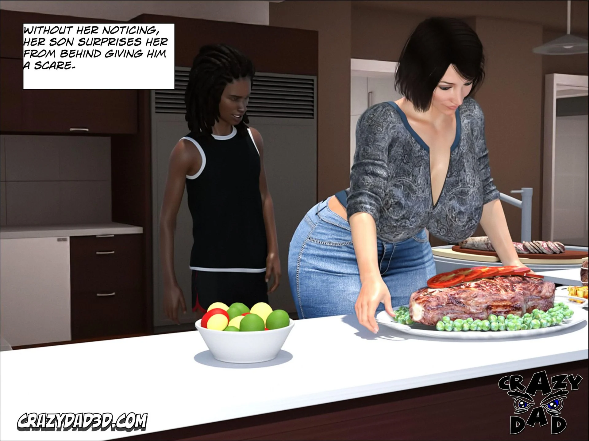 Foster Mother [CrazyDad3D] Chapter 6 - Page 4