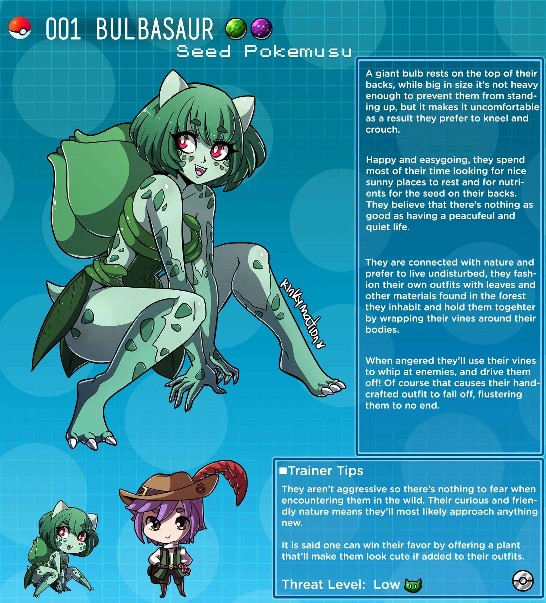 Pokemusu Dex (Pokemon) [Kinkymation] Part 1 - Page 2