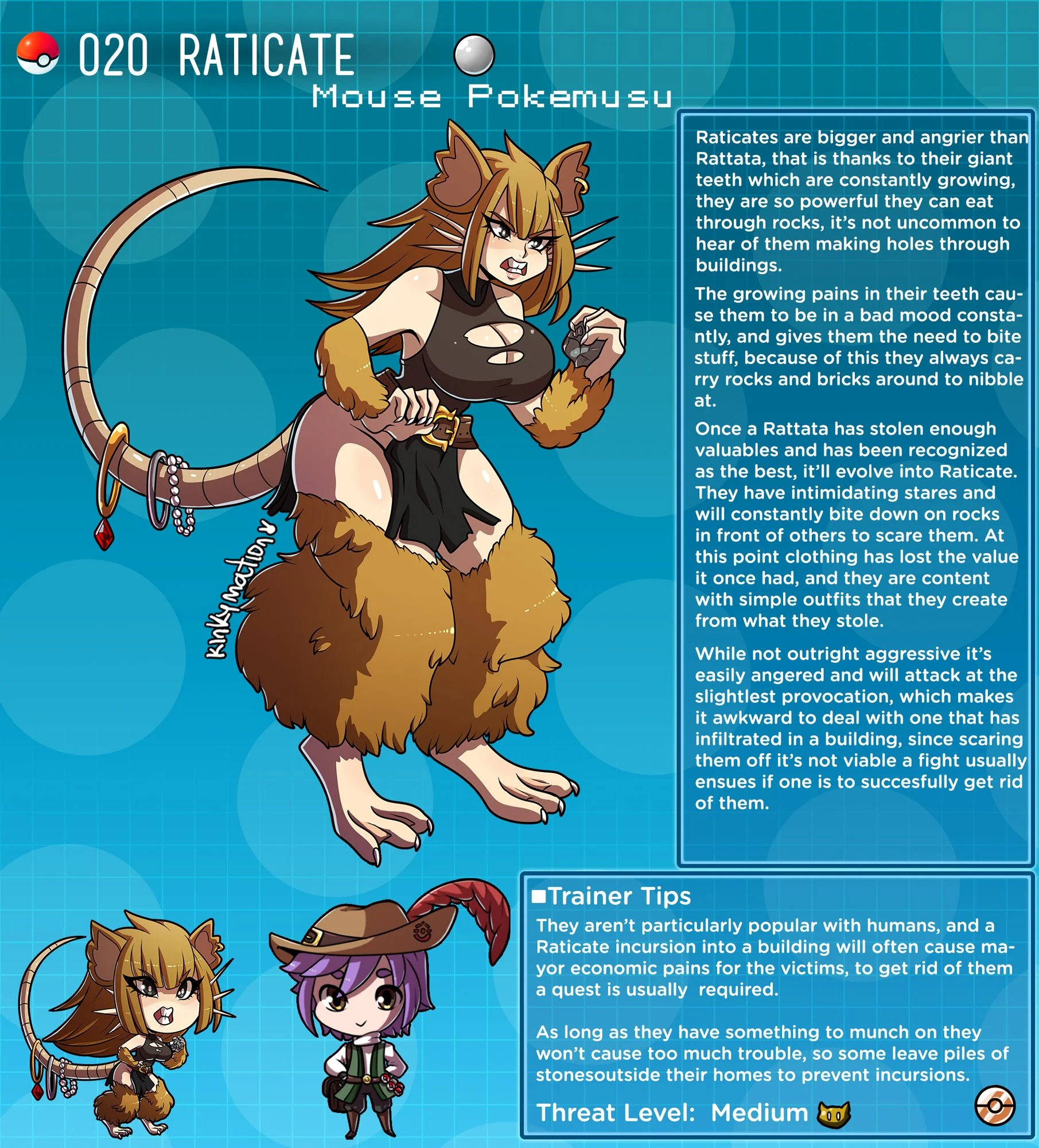 Pokemusu Dex (Pokemon) [Kinkymation] Part 1 - Page 40