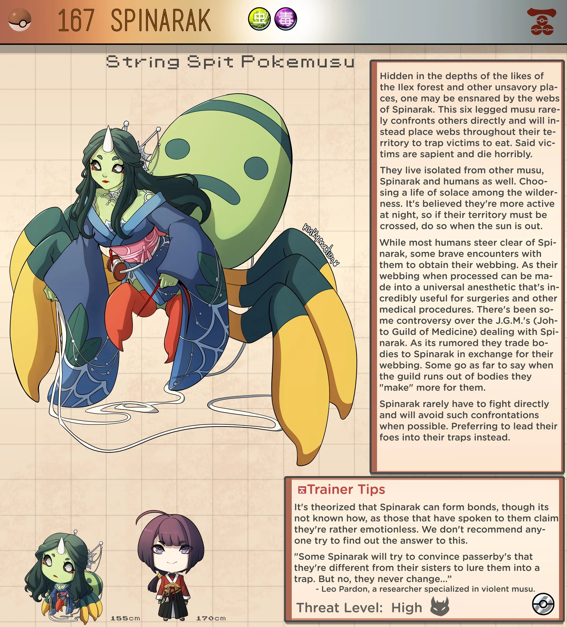 Pokemusu Dex (Pokemon) [Kinkymation] Part 4 - Page 34