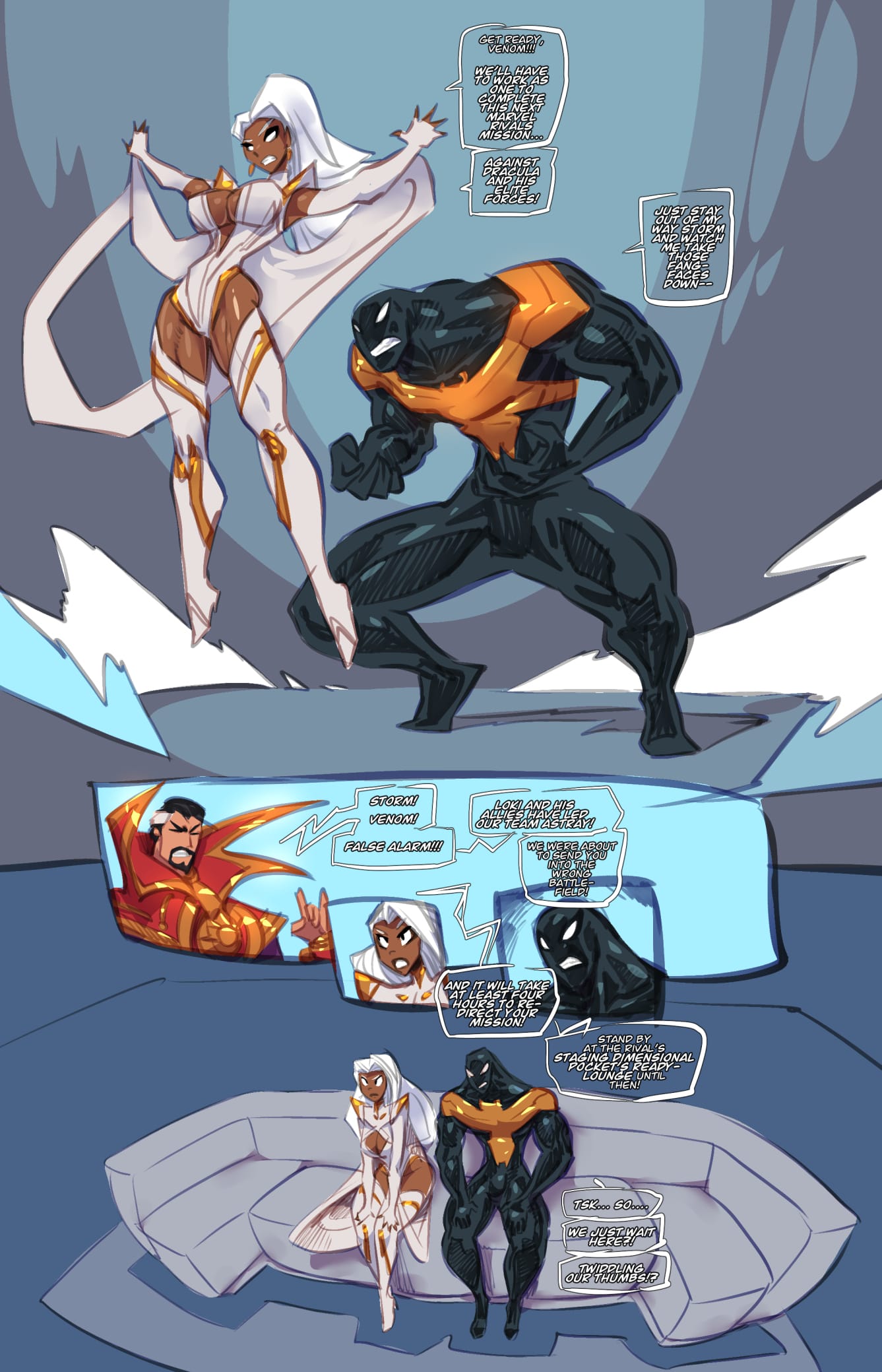 Storm X Pure Venom Goof Of (Marvel Rivals) [Fred Perry] Chapter 1 - Page 1
