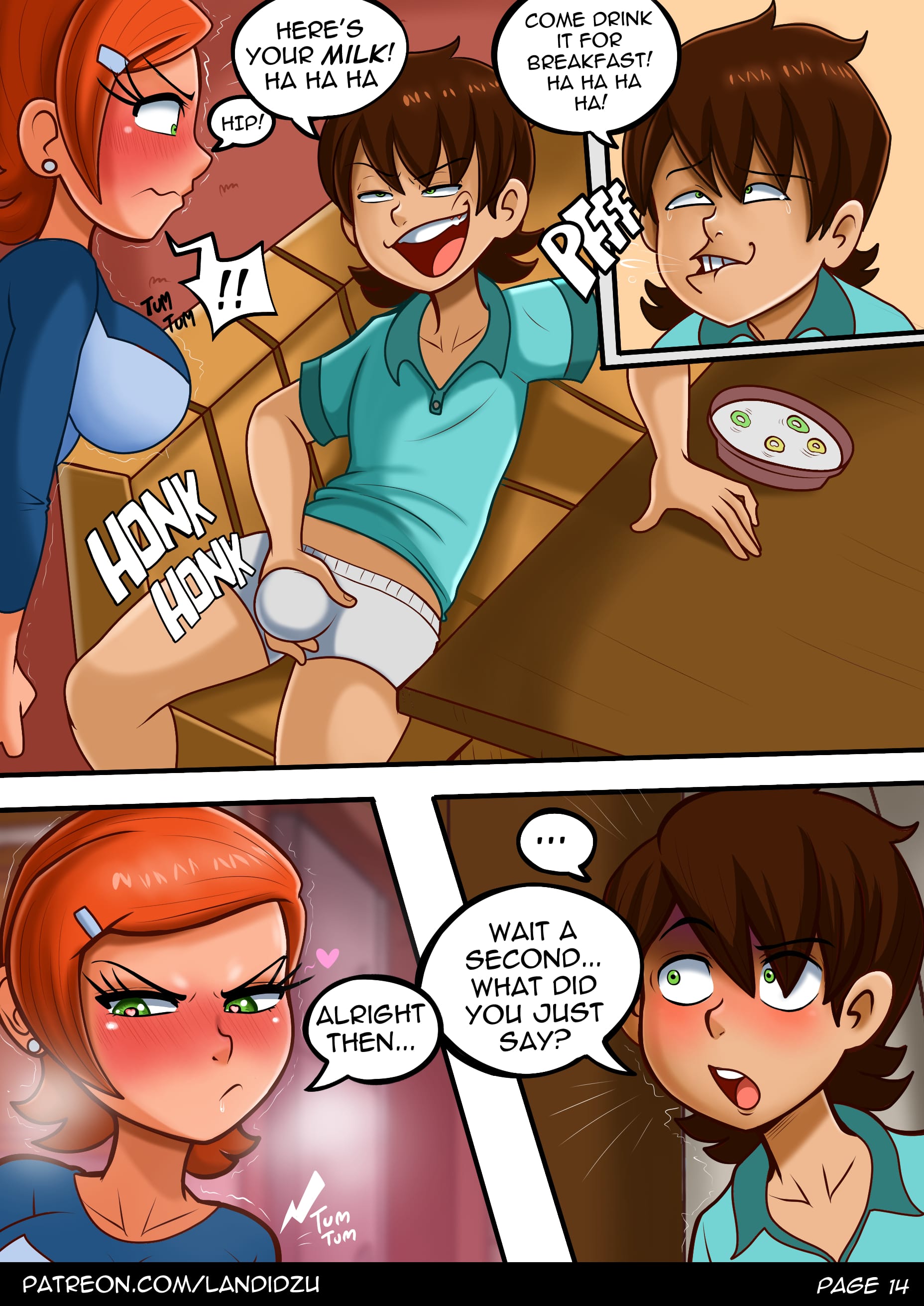 The Breakfast! (Ben 10) [Landidzu] Chapter 1 - Page 16