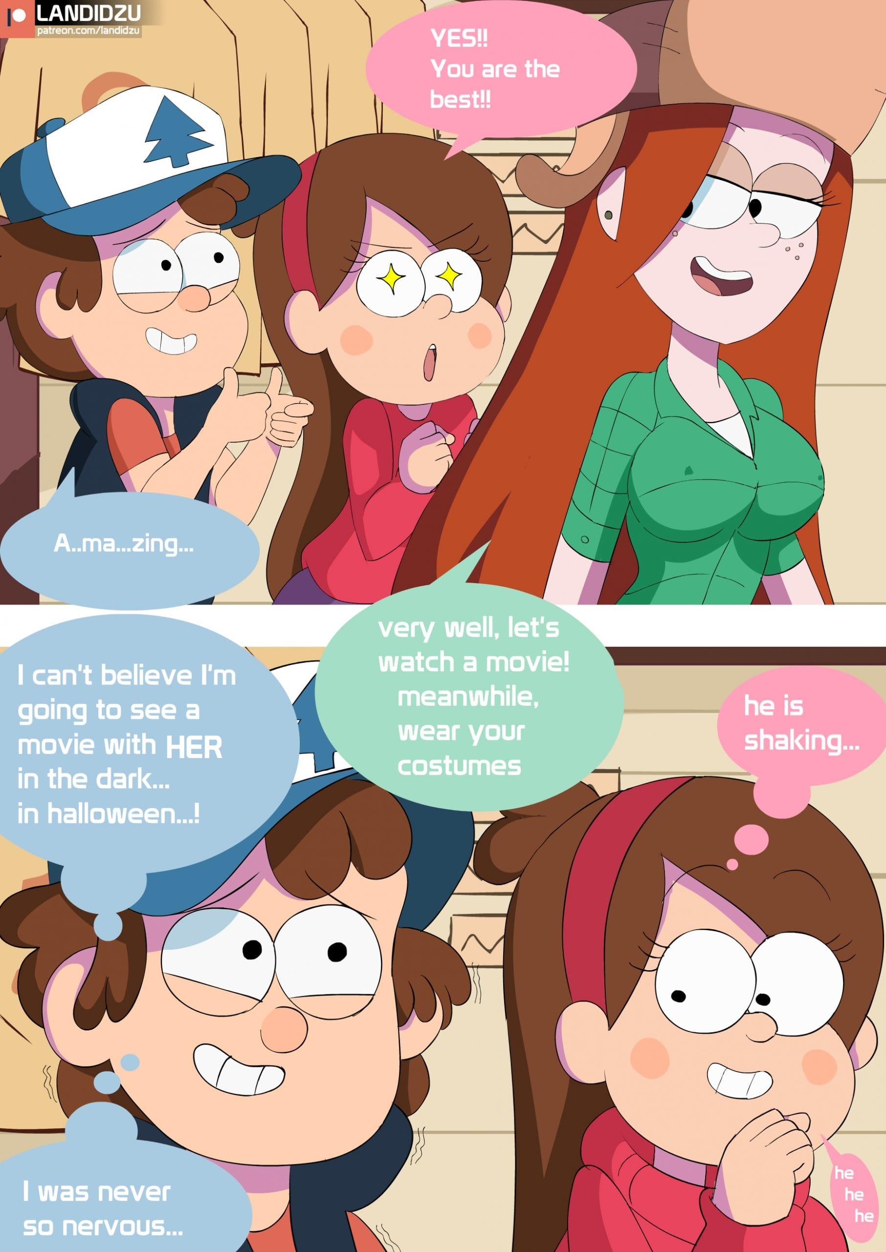 Trick or Treat (Gravity Falls) [Landidzu] Chapter 1 - Page 11