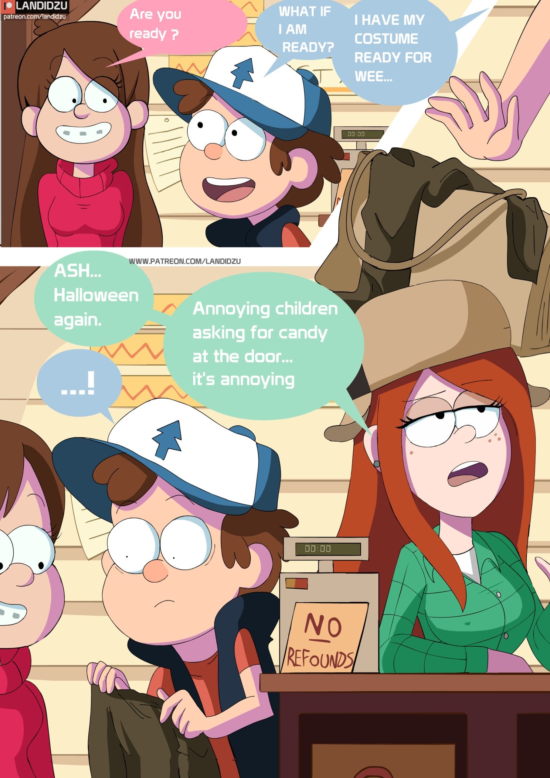 Trick or Treat (Gravity Falls) [Landidzu] Chapter 1 - Page 3