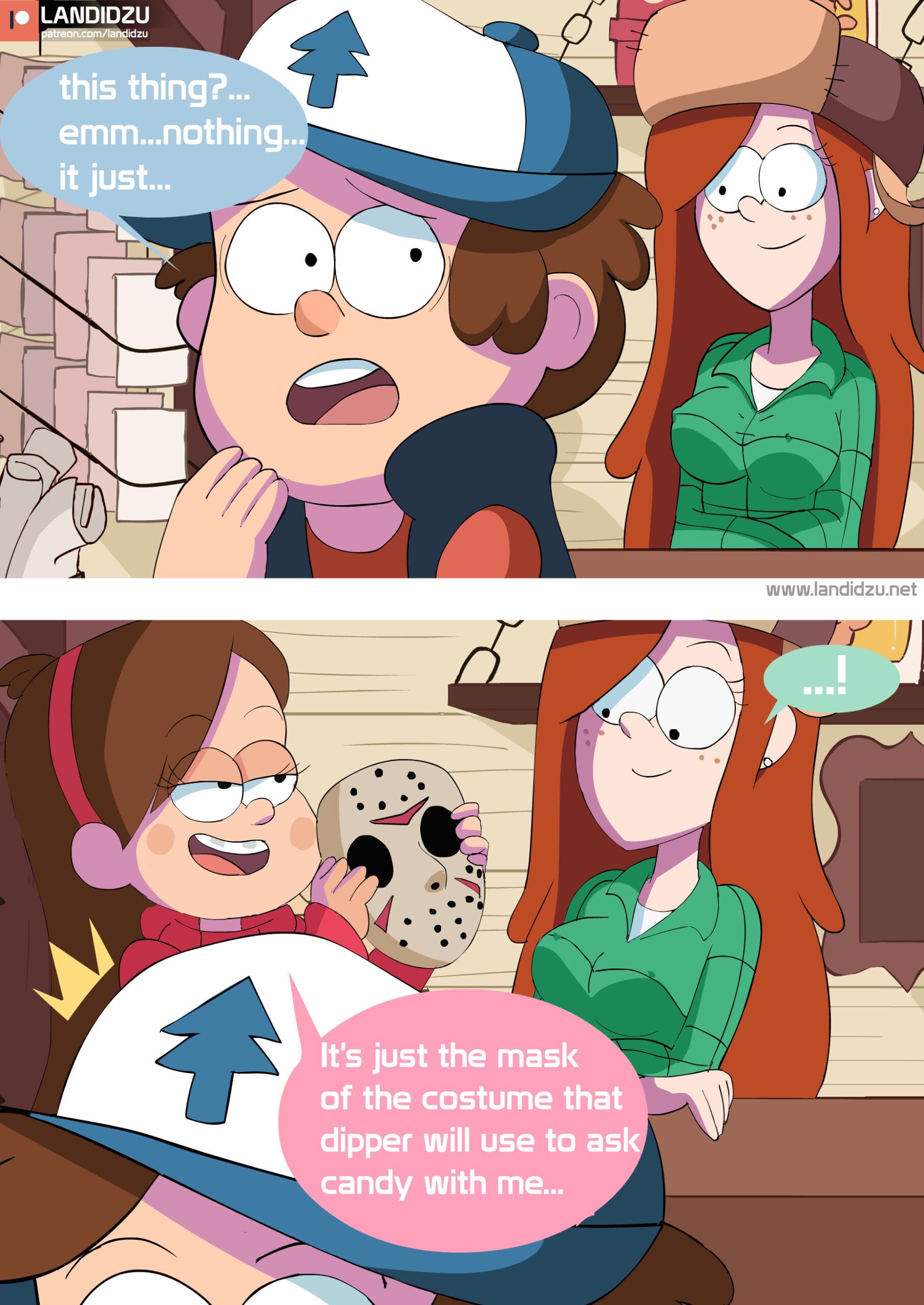 Trick or Treat (Gravity Falls) [Landidzu] Chapter 1 - Page 5