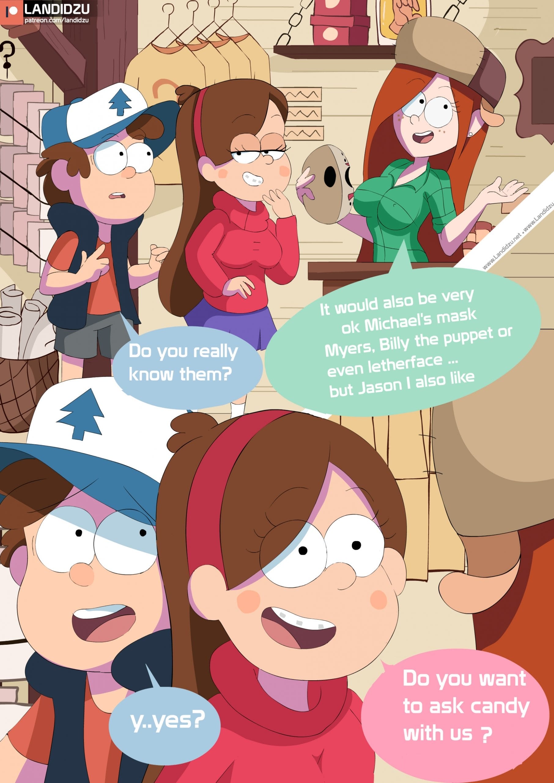 Trick or Treat (Gravity Falls) [Landidzu] Chapter 1 - Page 8