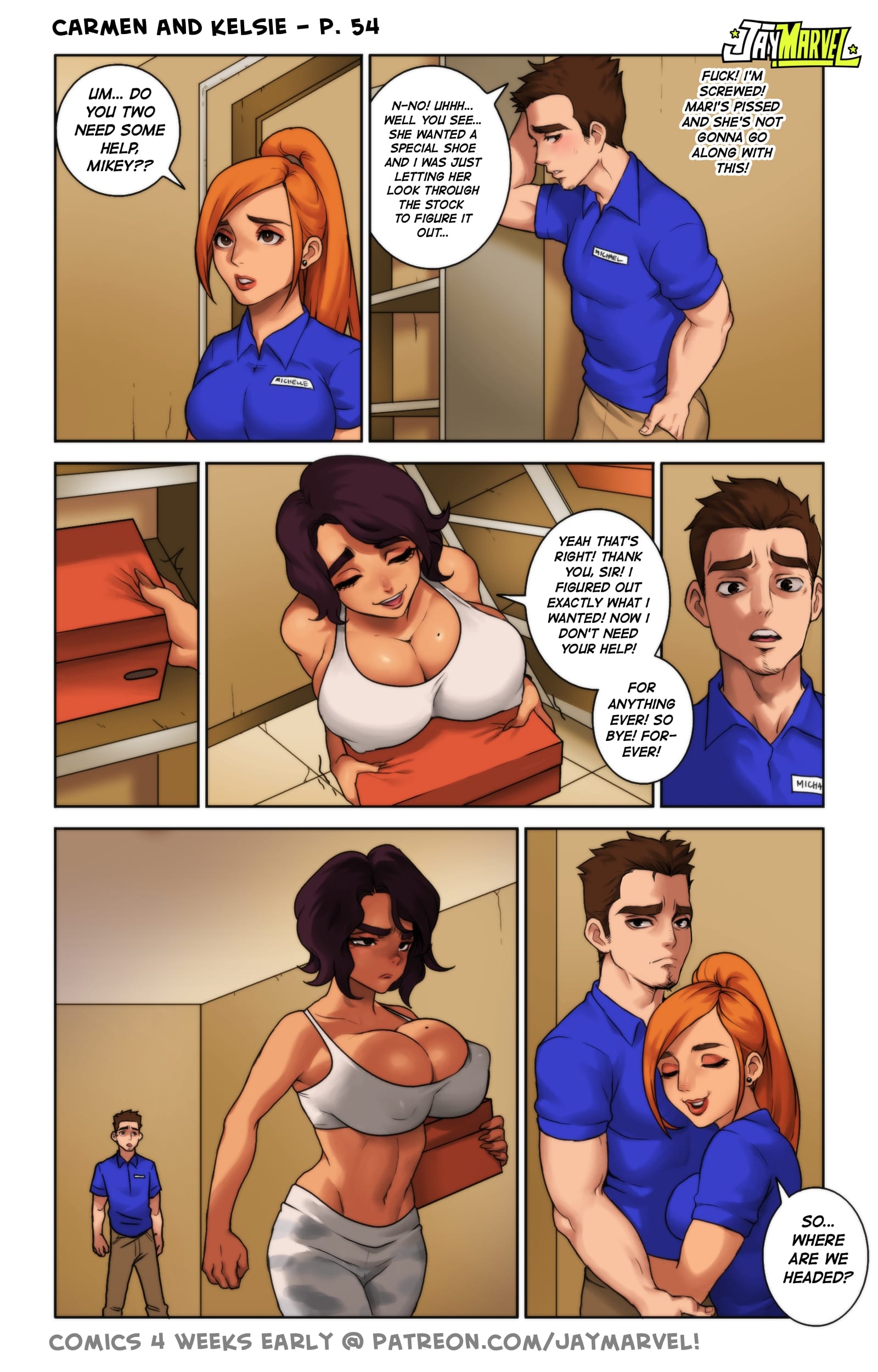 Carmen and Kelsie [Jay Marvel] Chapter 1 - Page 70