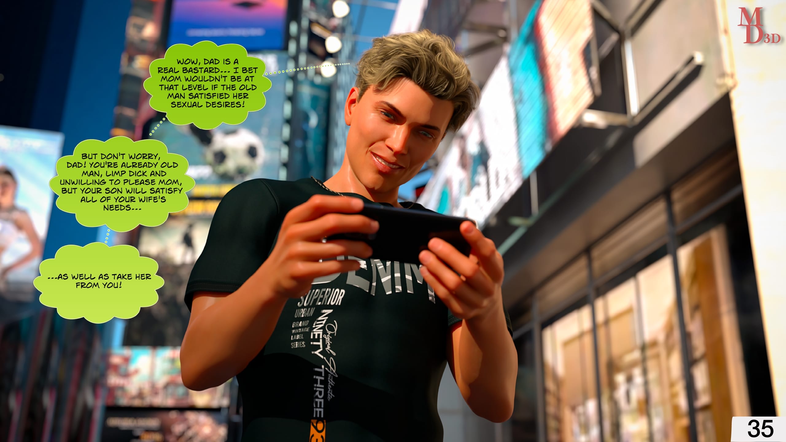 Slave Of A Cruel Son [Magic Dragon 3D] Chapter 1 - Page 39