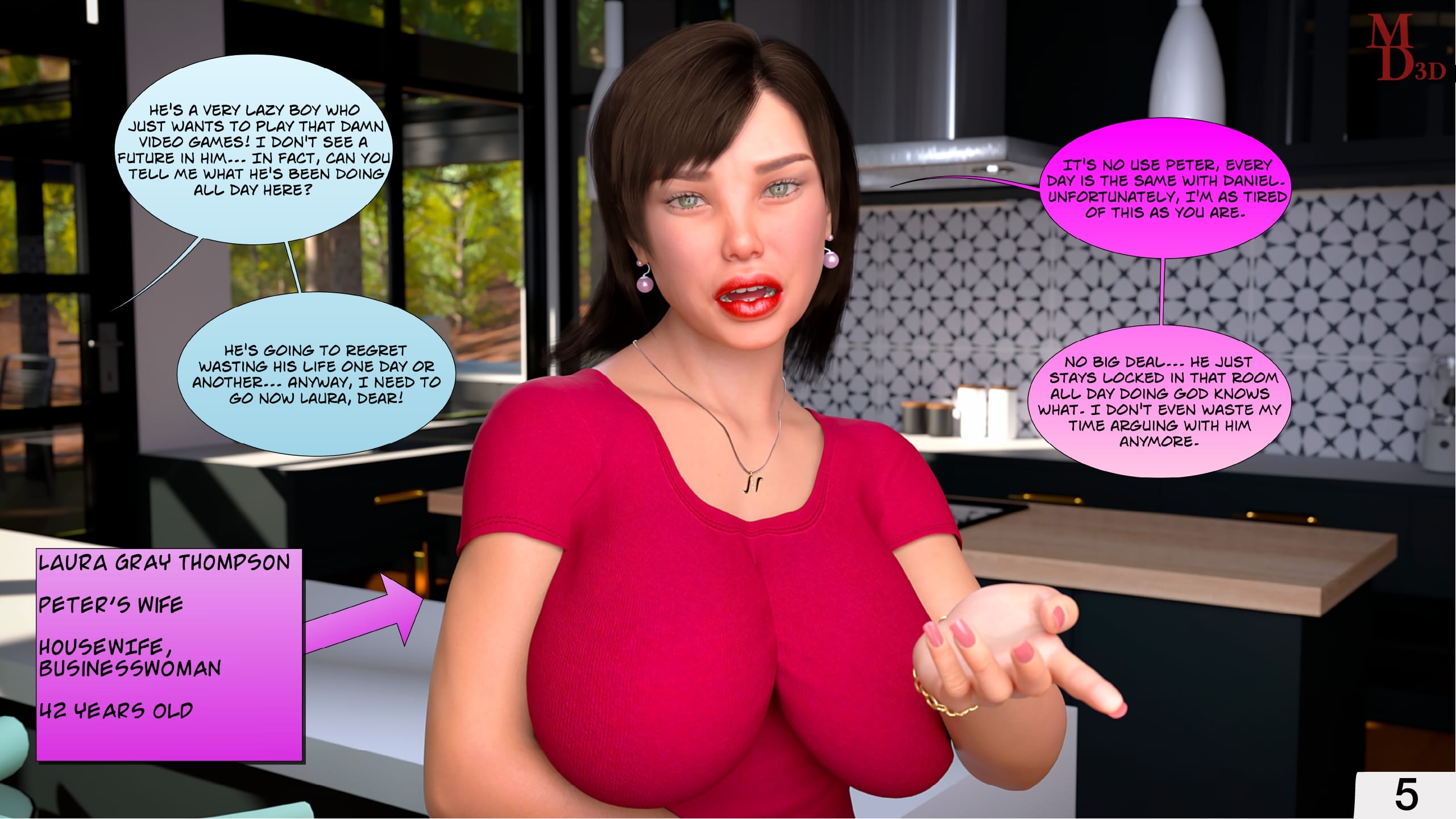Slave Of A Cruel Son [Magic Dragon 3D] Chapter 1 - Page 7