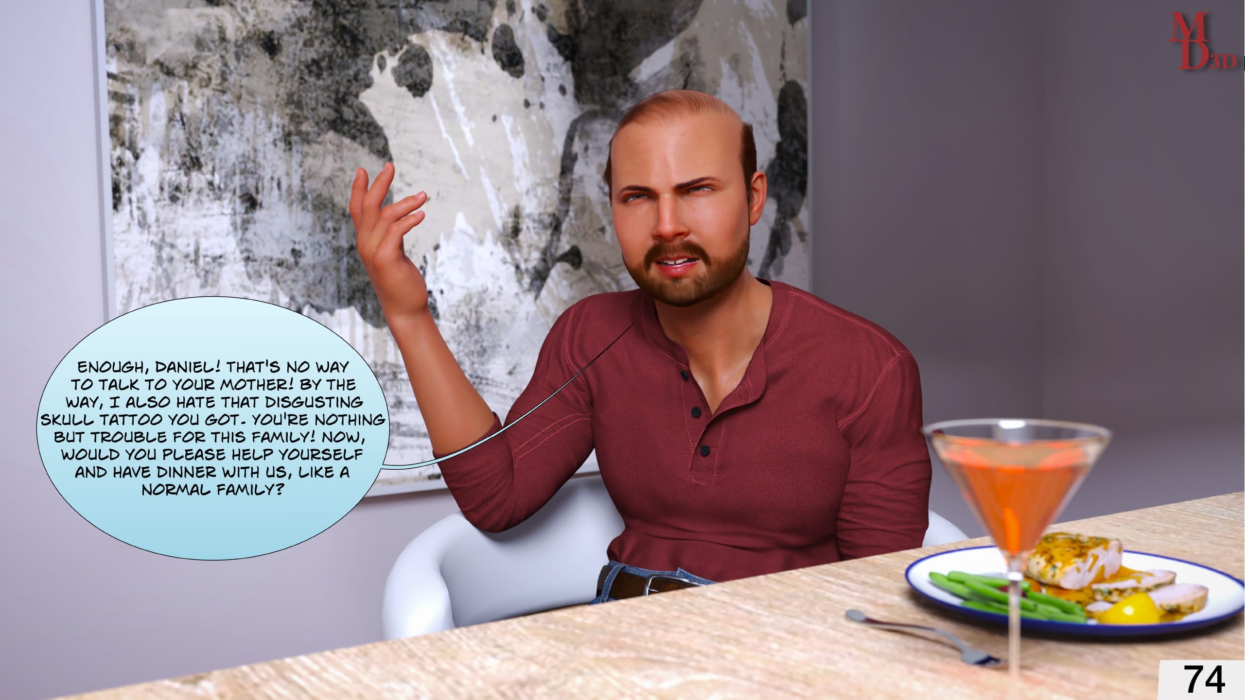 Slave Of A Cruel Son [Magic Dragon 3D] Chapter 1 - Page 78