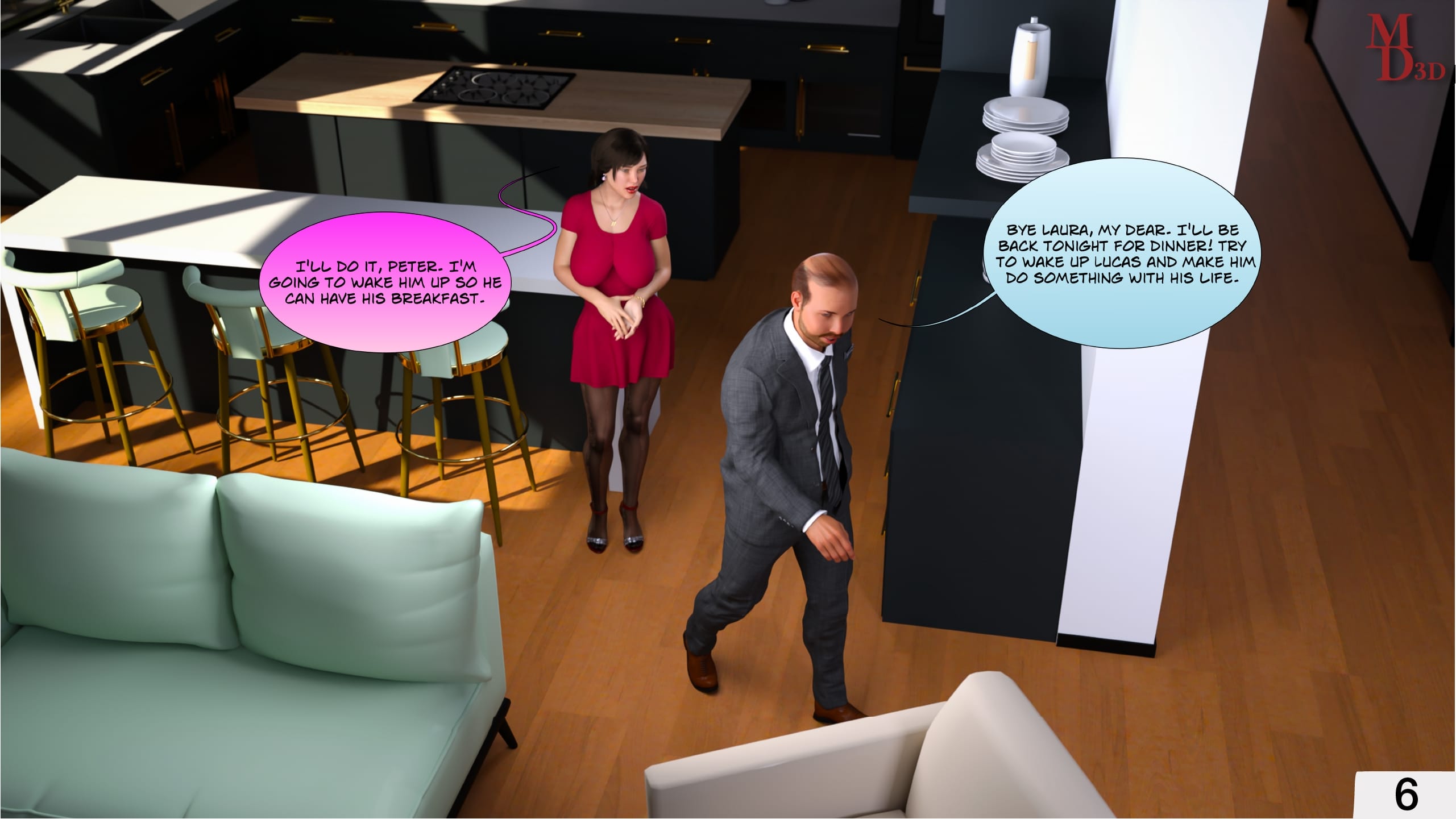 Slave Of A Cruel Son [Magic Dragon 3D] Chapter 1 - Page 8