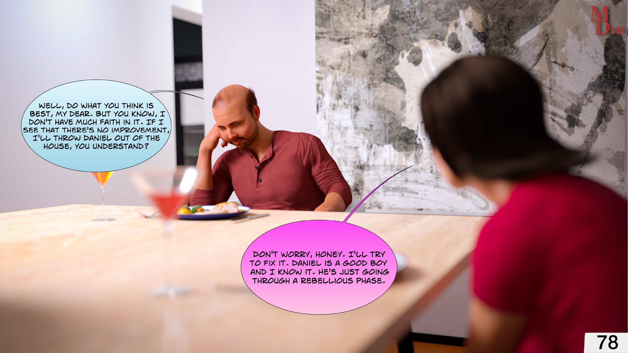 Slave Of A Cruel Son [Magic Dragon 3D] Chapter 1 - Page 82