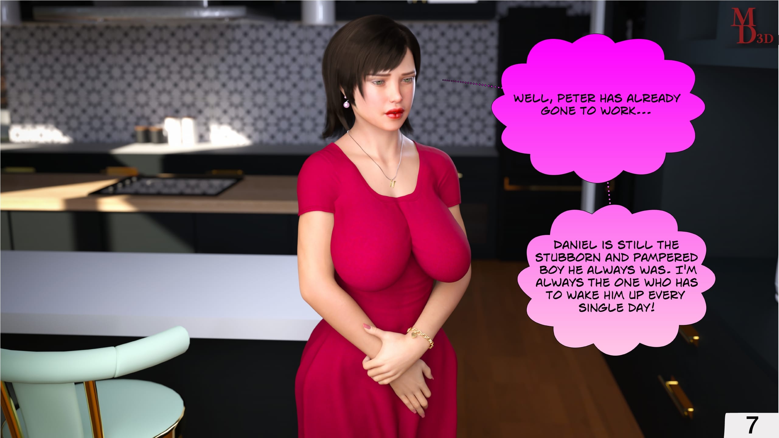 Slave Of A Cruel Son [Magic Dragon 3D] Chapter 1 - Page 9