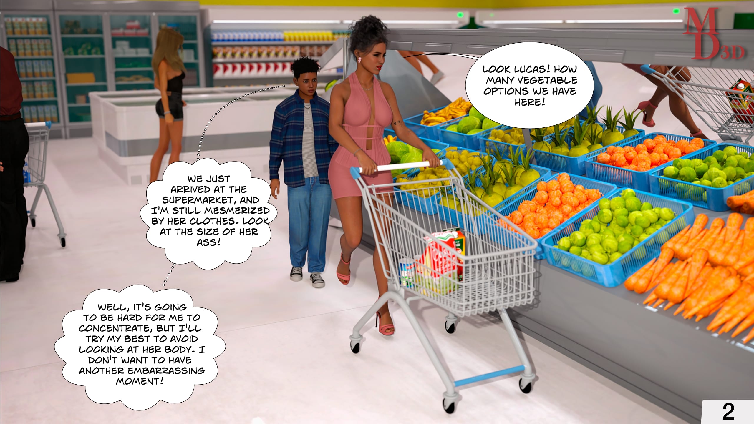 Forbidden Love [Magic Dragon 3D] Chapter 2 - Page 3