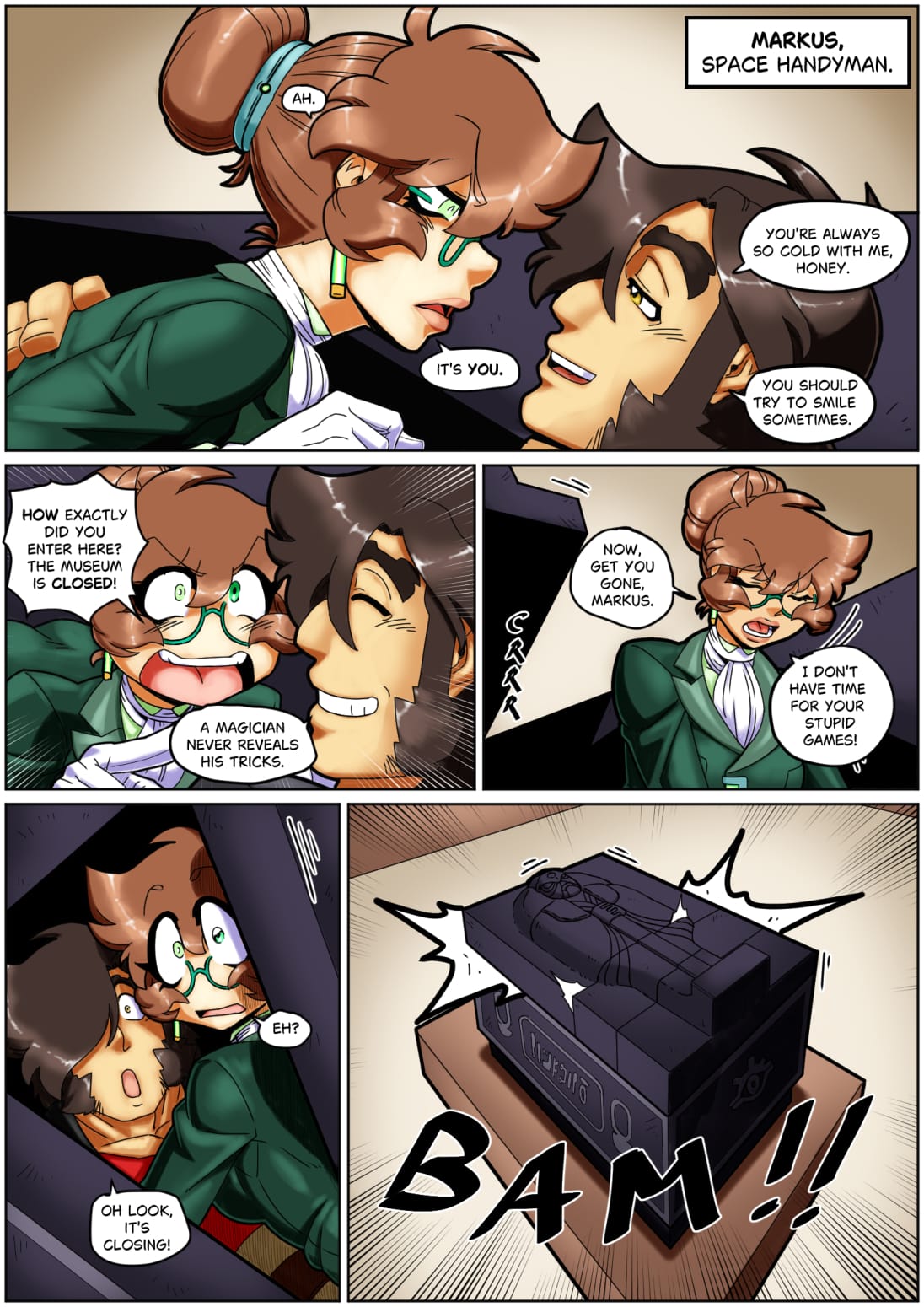 The Sarcophagus of the Spouses [MAD-Project] Chapter 1 - Page 5