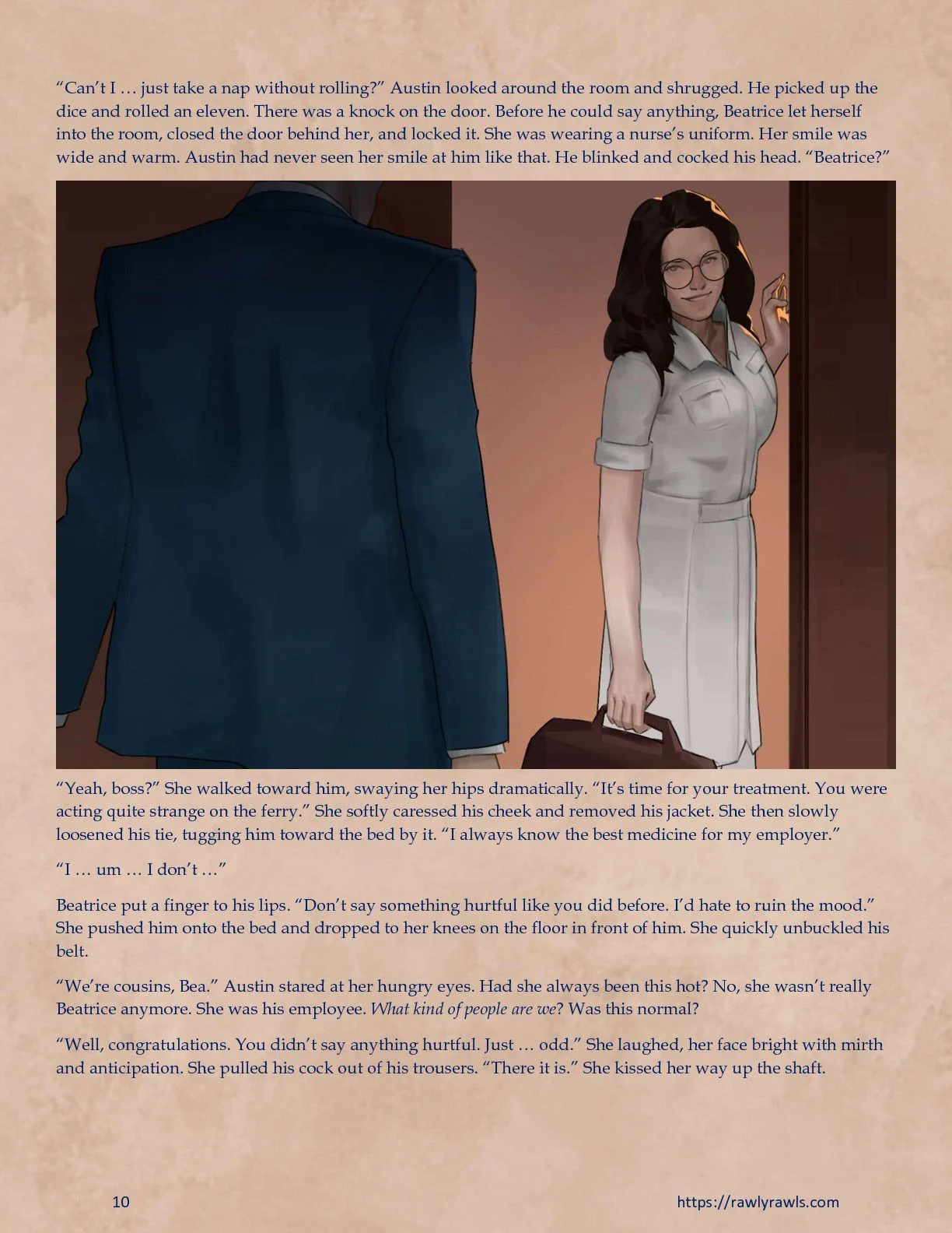Murder At Palmer Lodge [Laimov , RawlyRawls] Chapter 1 - Page 10