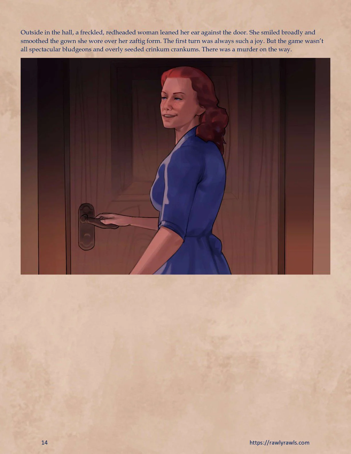 Murder At Palmer Lodge [Laimov , RawlyRawls] Chapter 1 - Page 14