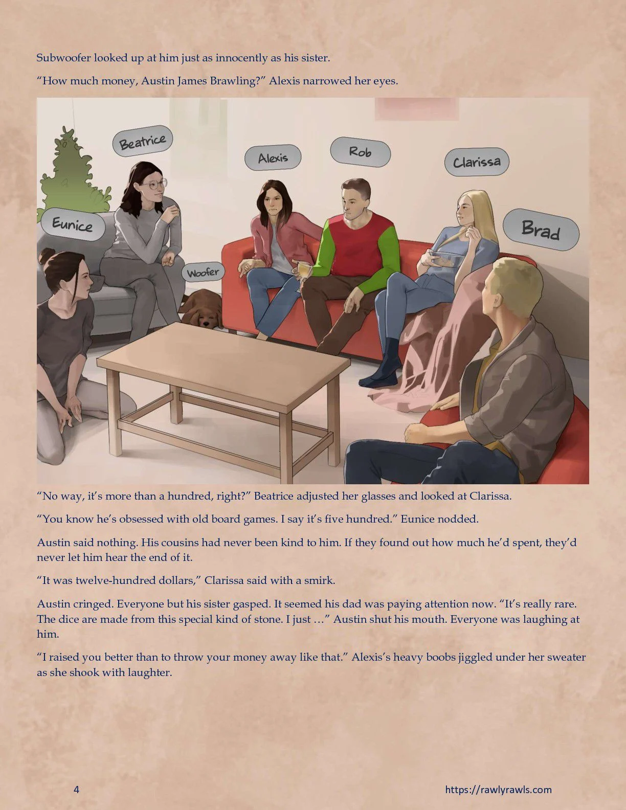 Murder At Palmer Lodge [Laimov , RawlyRawls] Chapter 1 - Page 4
