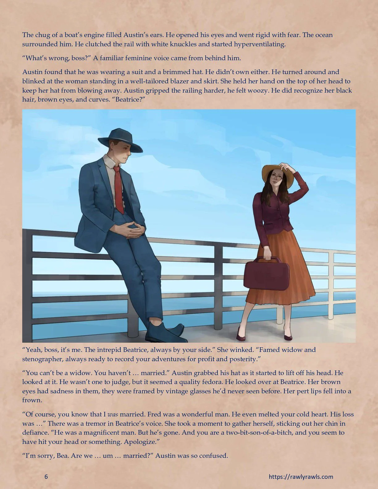 Murder At Palmer Lodge [Laimov , RawlyRawls] Chapter 1 - Page 6