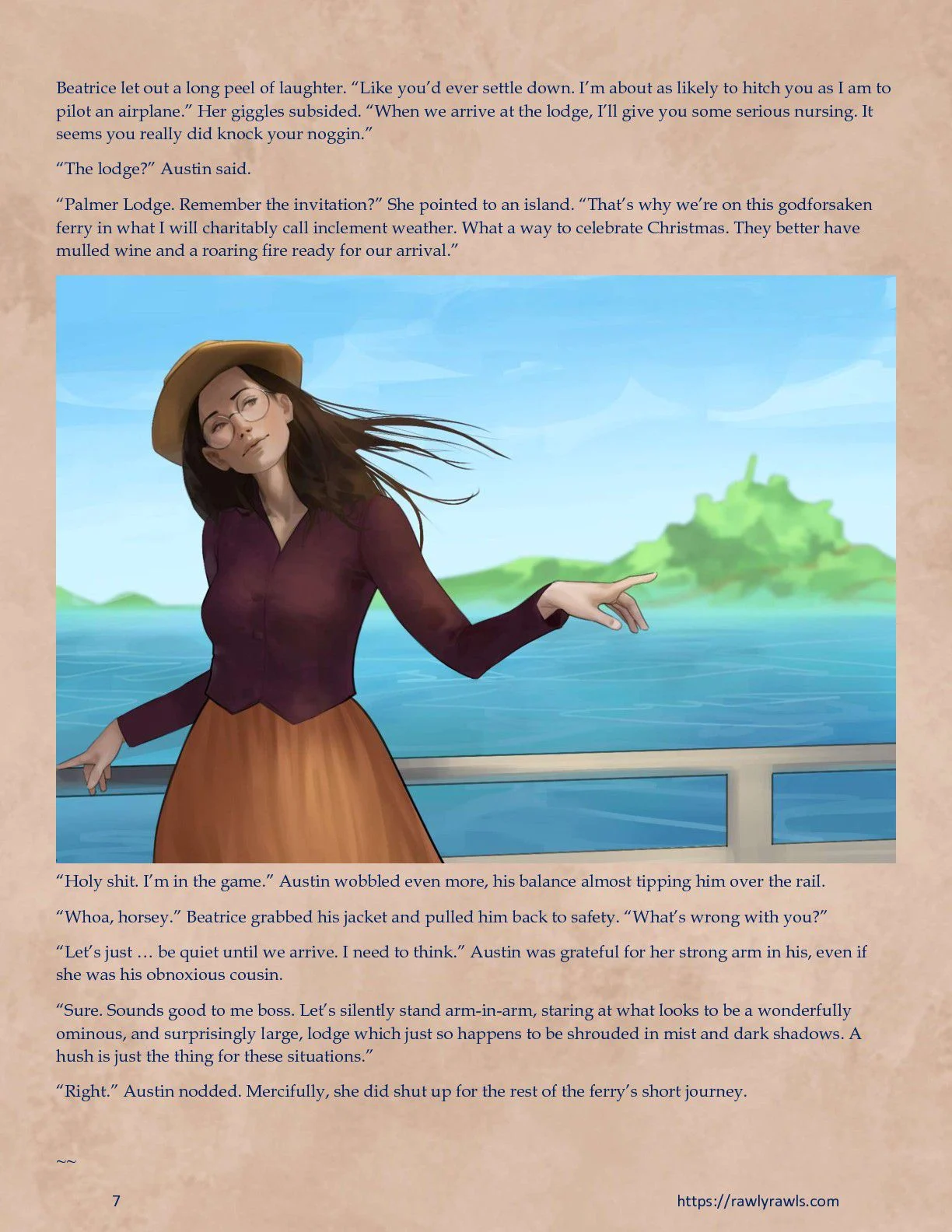 Murder At Palmer Lodge [Laimov , RawlyRawls] Chapter 1 - Page 7