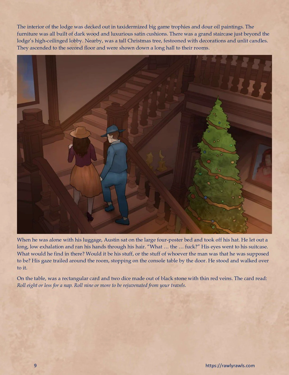 Murder At Palmer Lodge [Laimov , RawlyRawls] Chapter 1 - Page 9