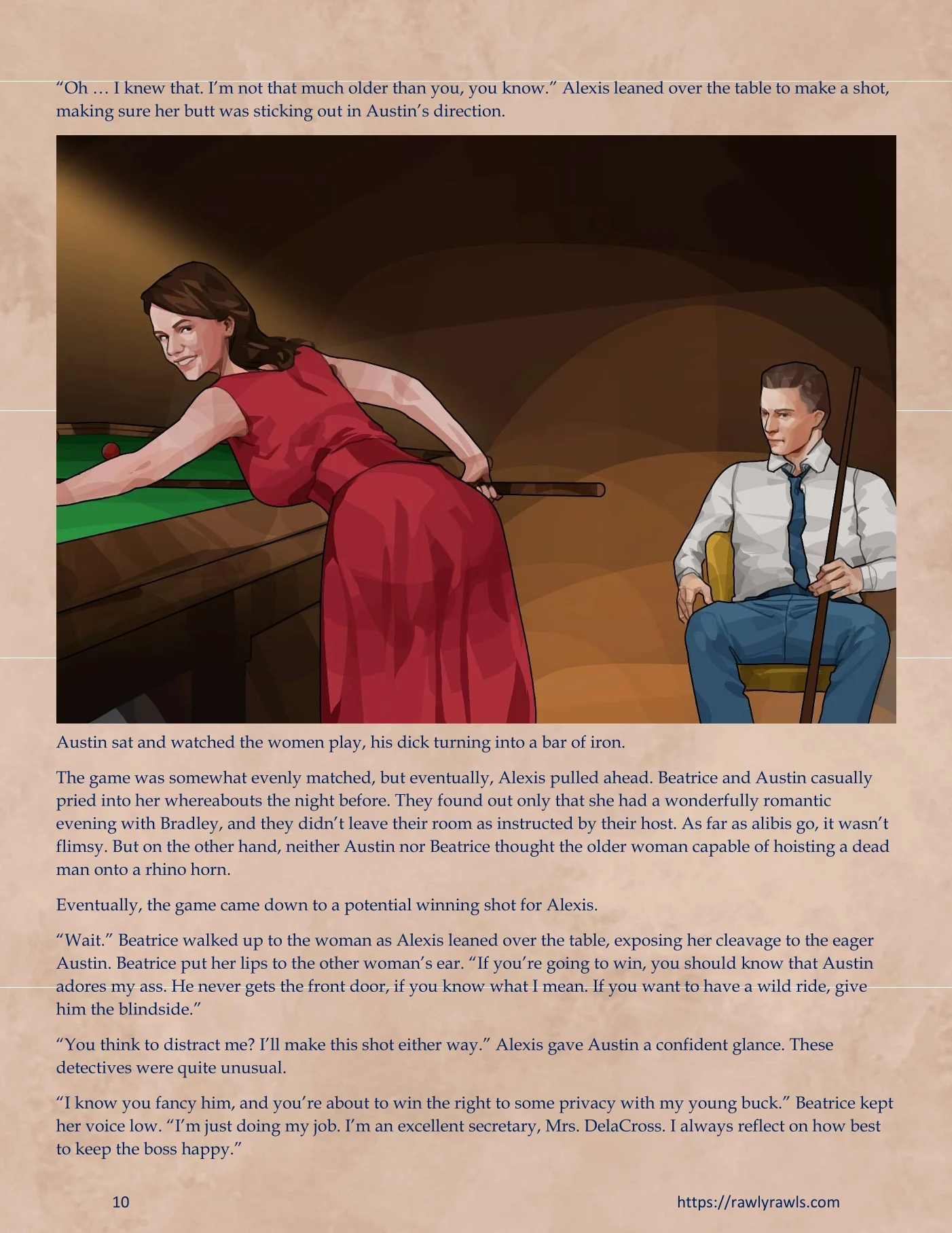 Murder At Palmer Lodge [Laimov , RawlyRawls] Chapter 10 - Page 10