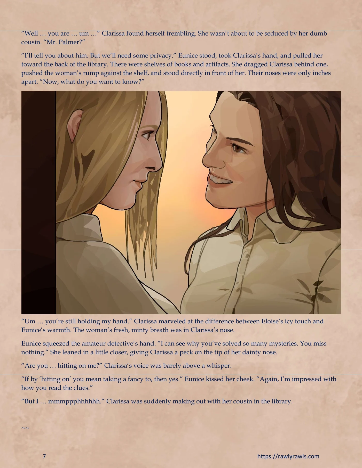 Murder At Palmer Lodge [Laimov , RawlyRawls] Chapter 10 - Page 7