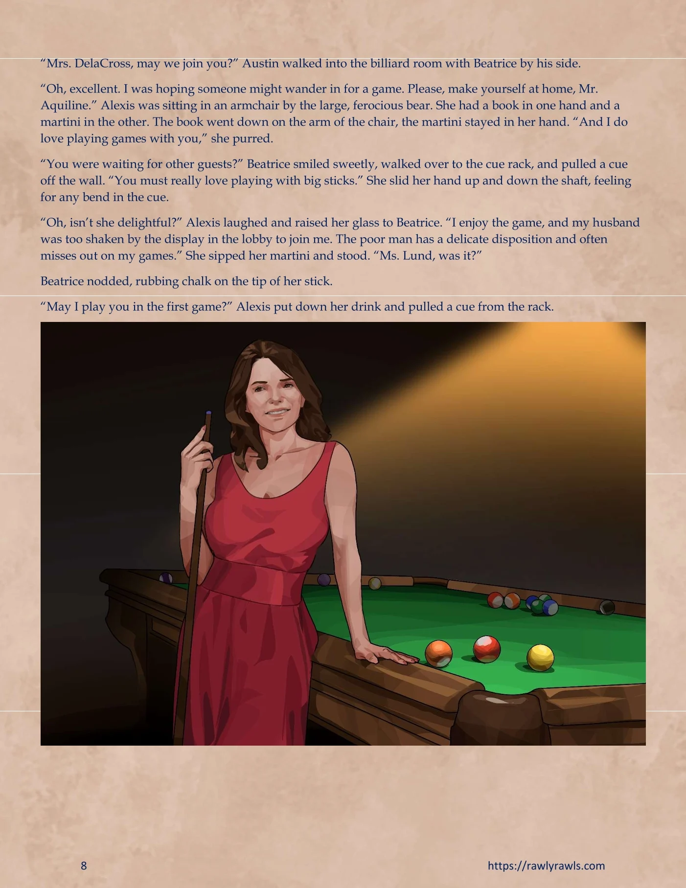 Murder At Palmer Lodge [Laimov , RawlyRawls] Chapter 10 - Page 8