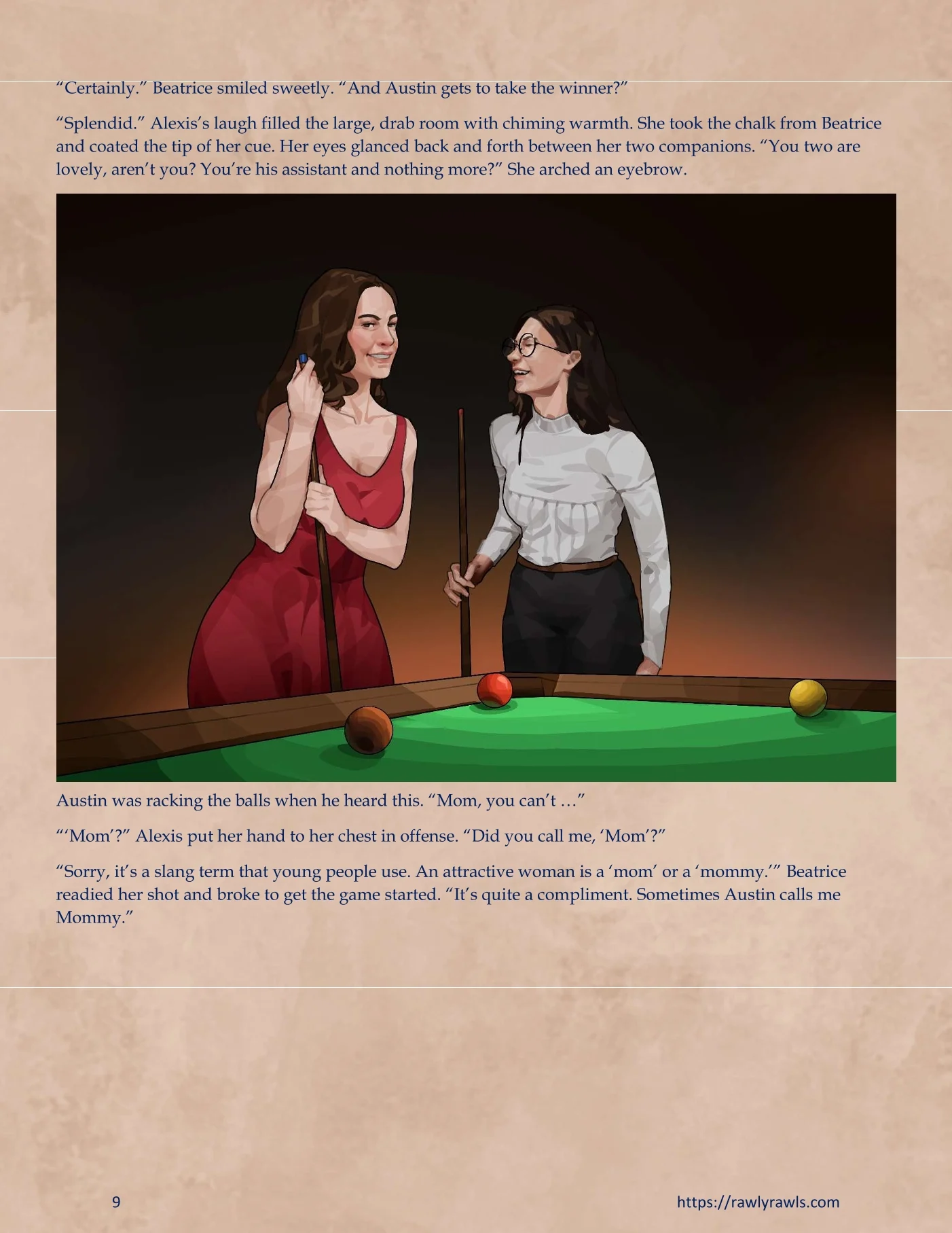 Murder At Palmer Lodge [Laimov , RawlyRawls] Chapter 10 - Page 9