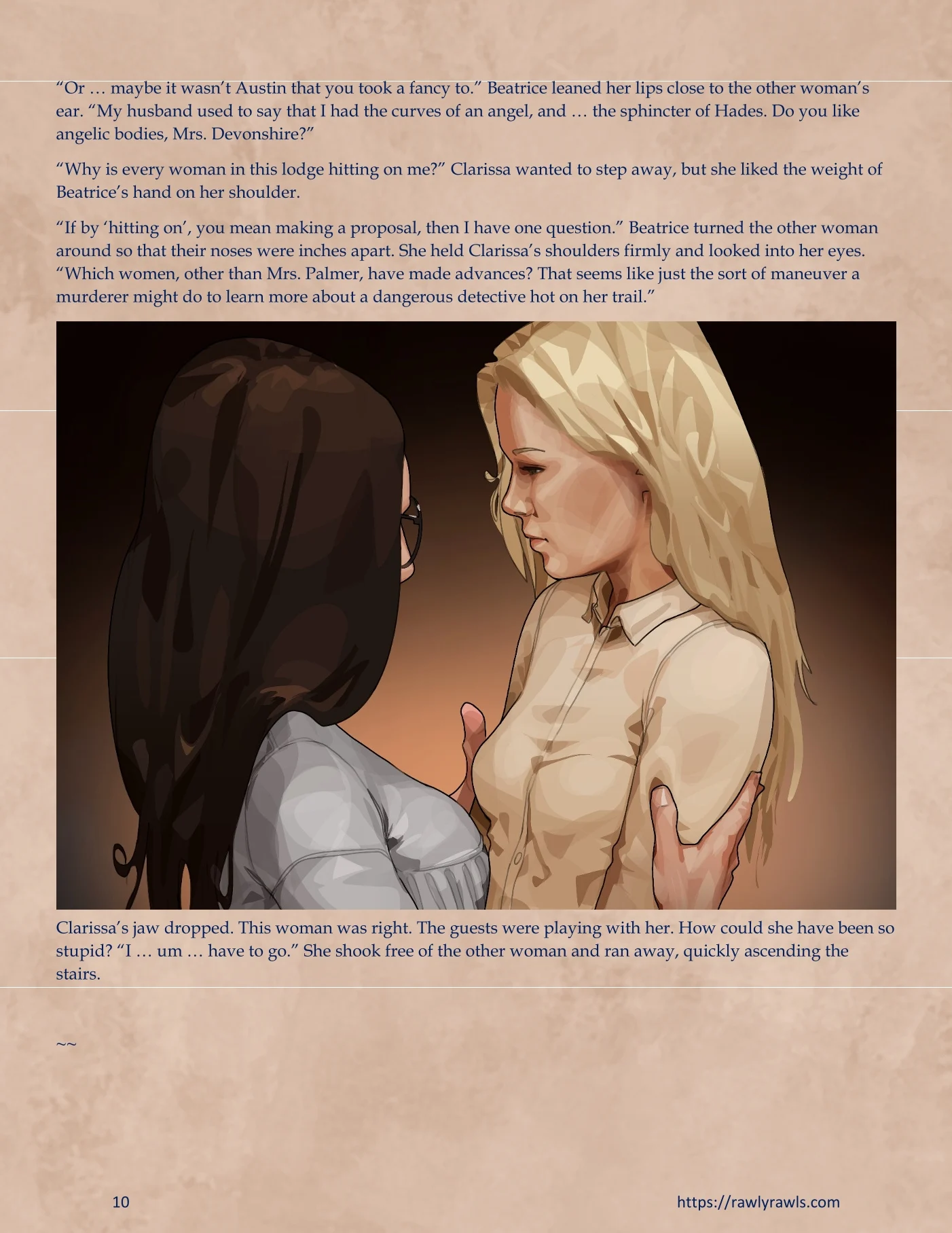 Murder At Palmer Lodge [Laimov , RawlyRawls] Chapter 11 - Page 10
