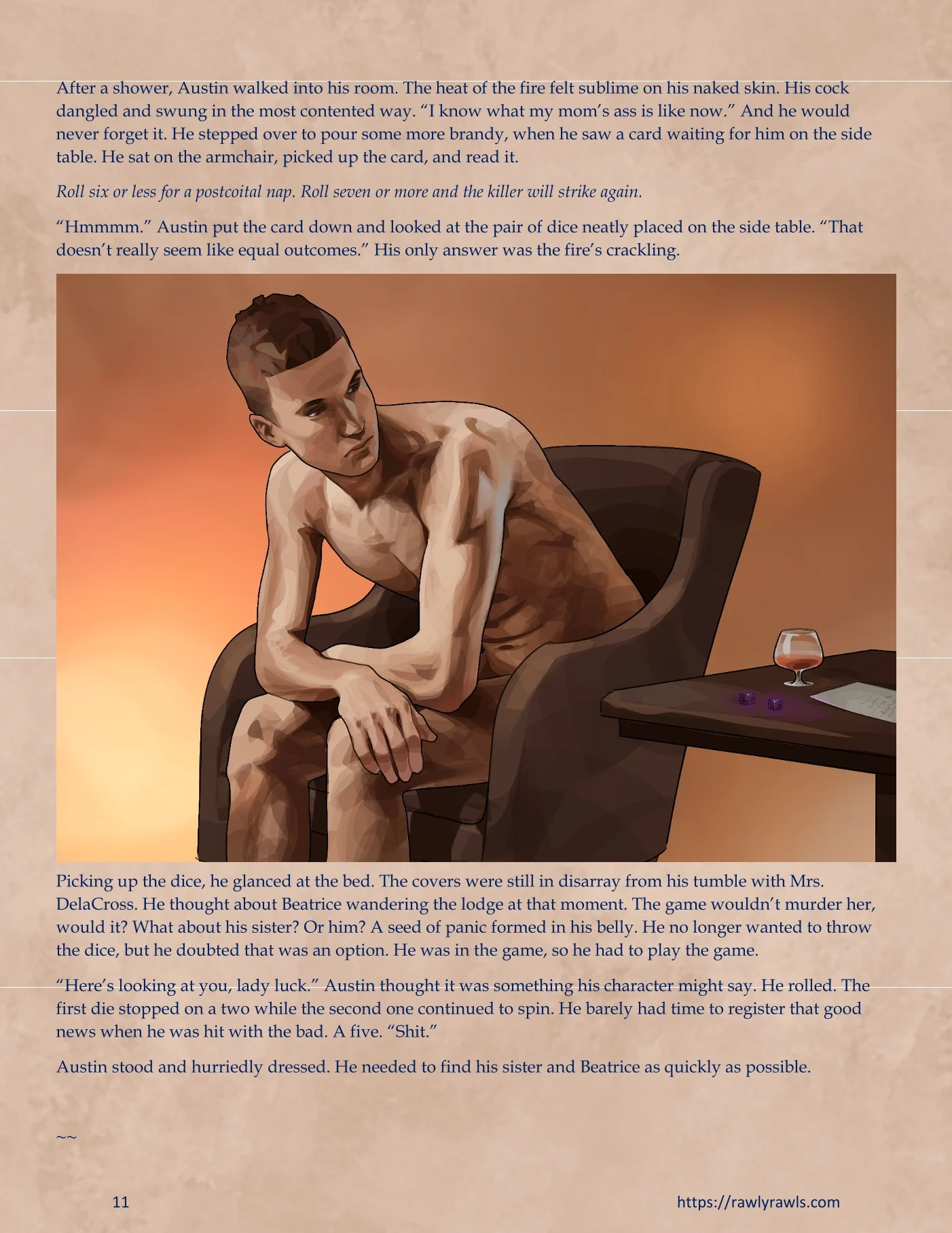 Murder At Palmer Lodge [Laimov , RawlyRawls] Chapter 11 - Page 11