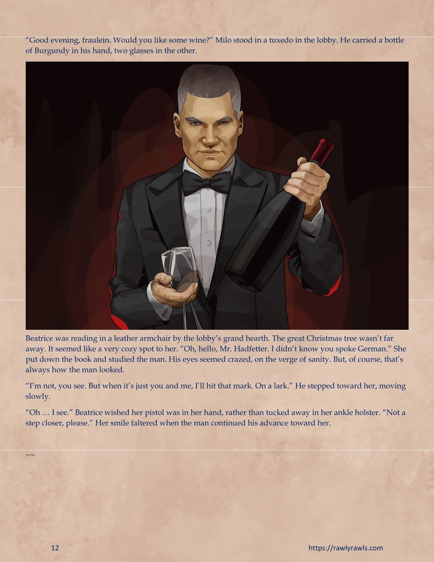 Murder At Palmer Lodge [Laimov , RawlyRawls] Chapter 11 - Page 12